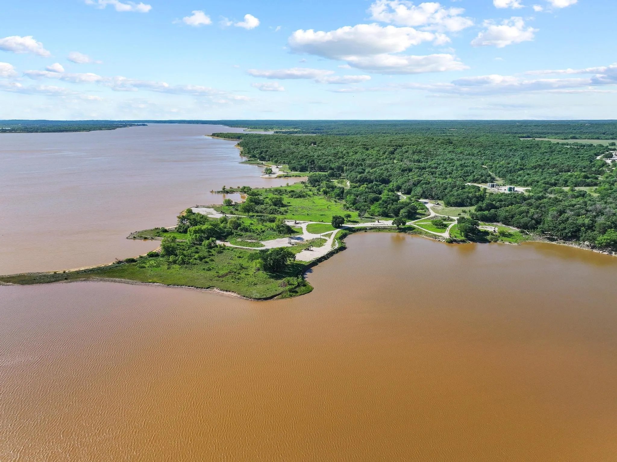 This is the Corps of Engineers property that adjoins.