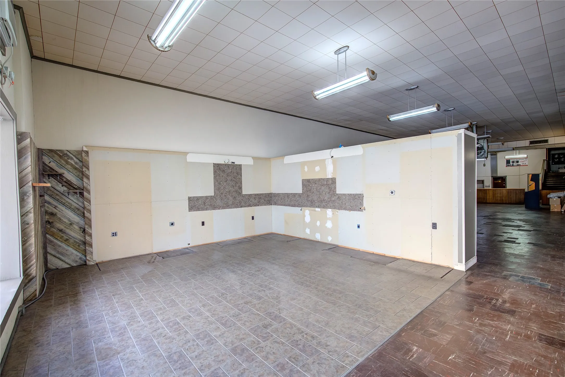Open Area ready for redesign
