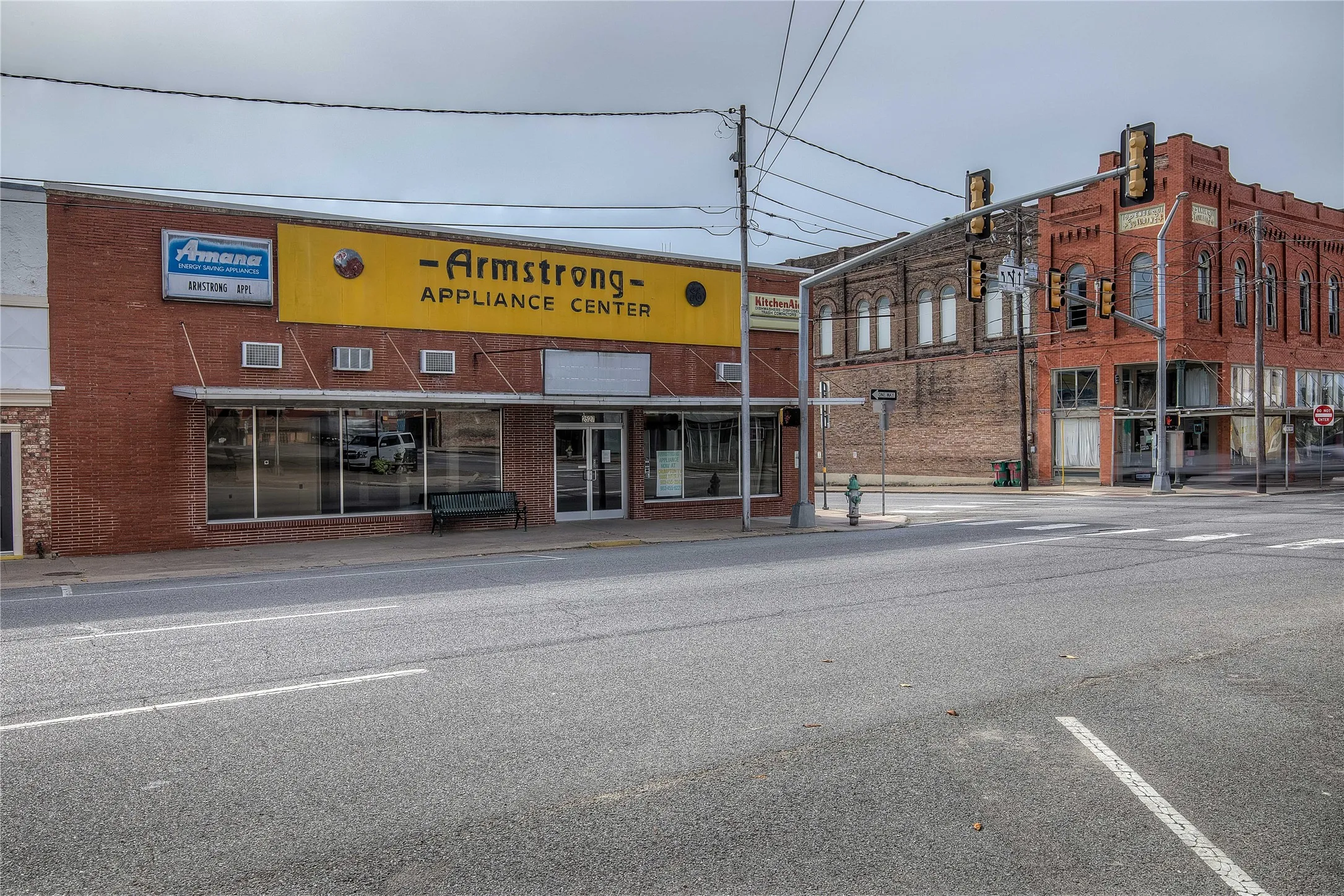 Corner of Johnson and Washington in Downtown Greenville