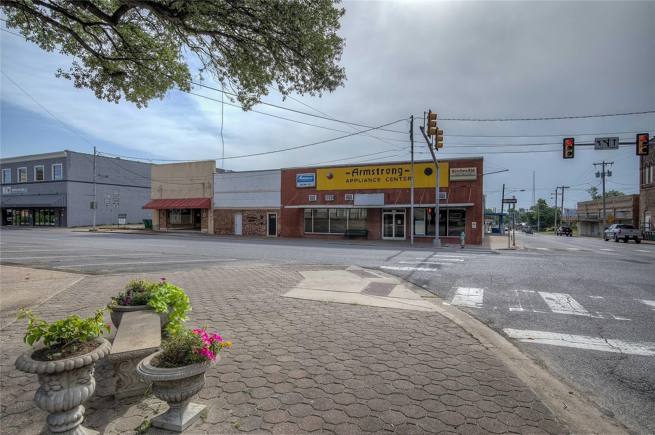 Across from Hunt County Courthouse in Downtown Greenville