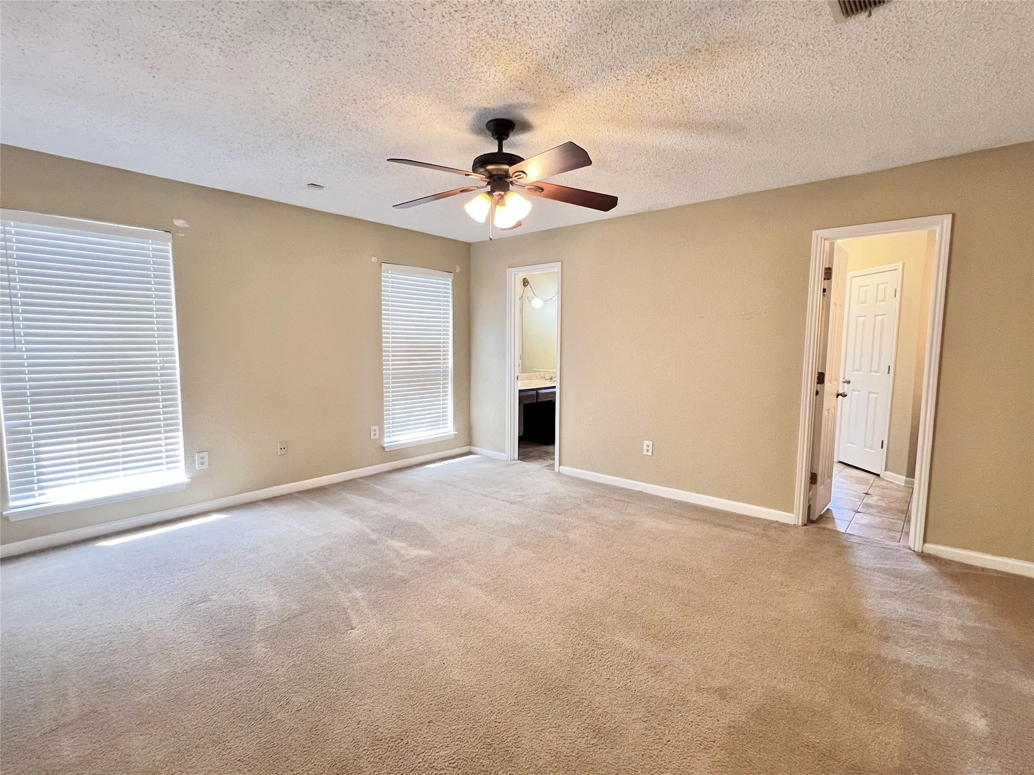 primary with ensuite bathroom. These pictures are prior to the current tenant moving in.