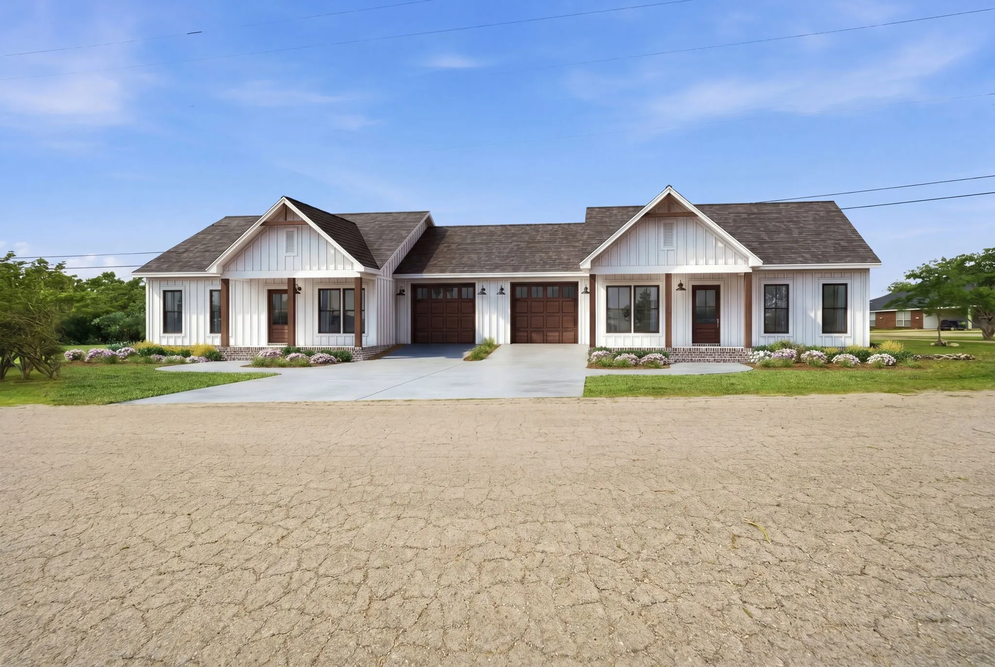 Virtually Staged Duplexes