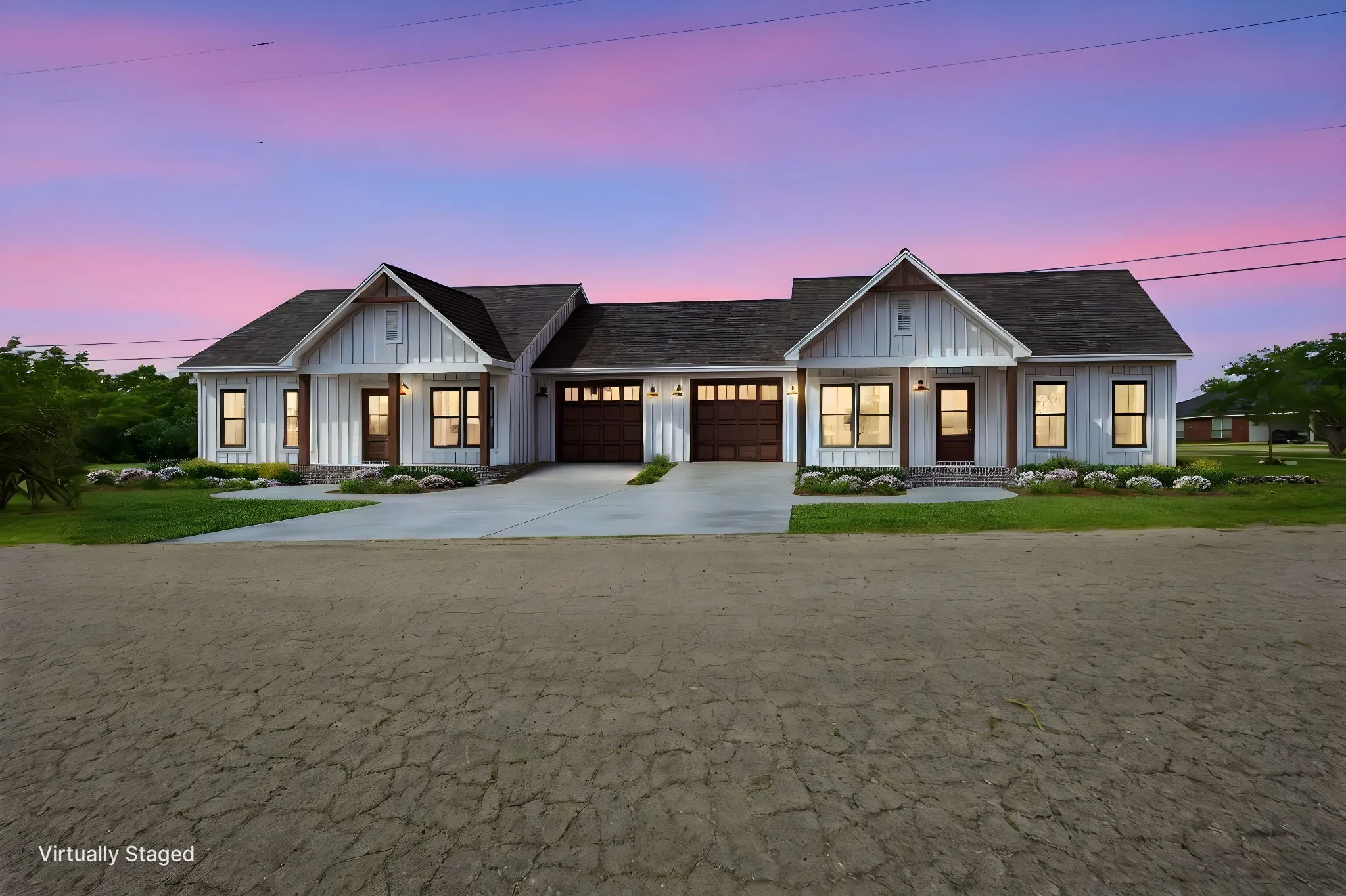 Virtually Staged Duplexes