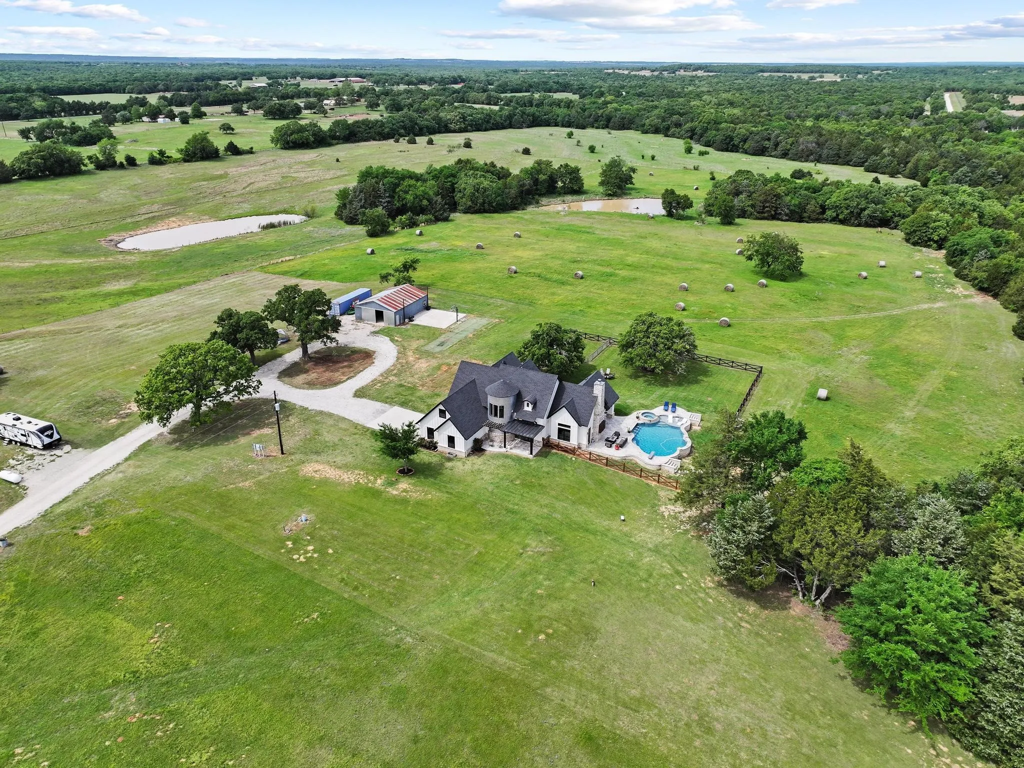 Farm For Sale in Cooke County , 2889 County Road 114, Whitesboro, Texas 76273, 4 Bedrooms, 4 Bathrooms, 2 Garage spaces, 2,858 Sqft, built in 2023, Preowned, Price $1,790,000, mls#21247176, Real Estate Agent in Whitesboro, Homes For Sale in Cooke county, Homes For Sale in Whitesboro, Realtor in Whitesboro Texas, Real Estate Brokerage Independent Realty Texas, Luminita Cordes Realtor