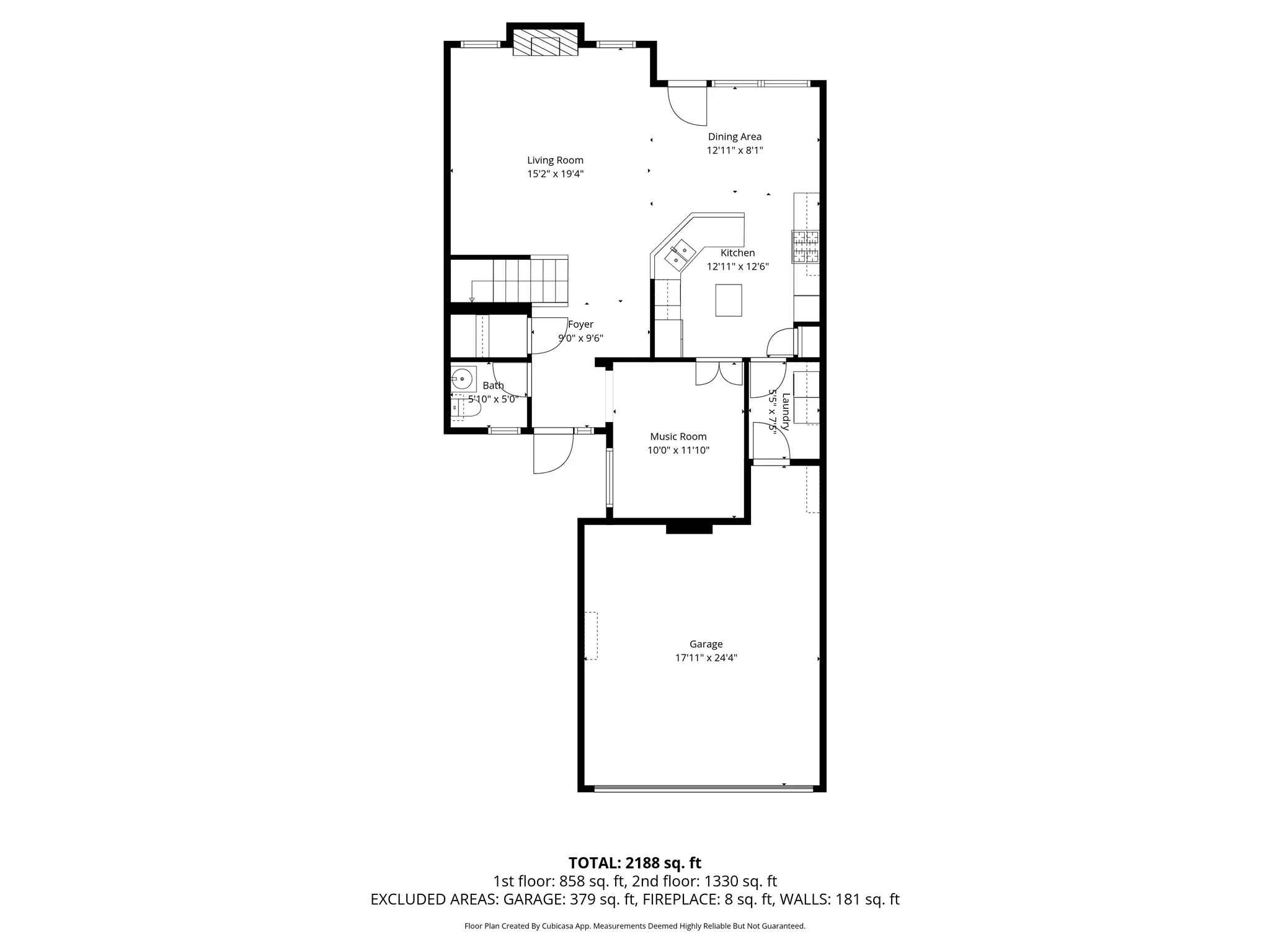 1st Floor Floorplan