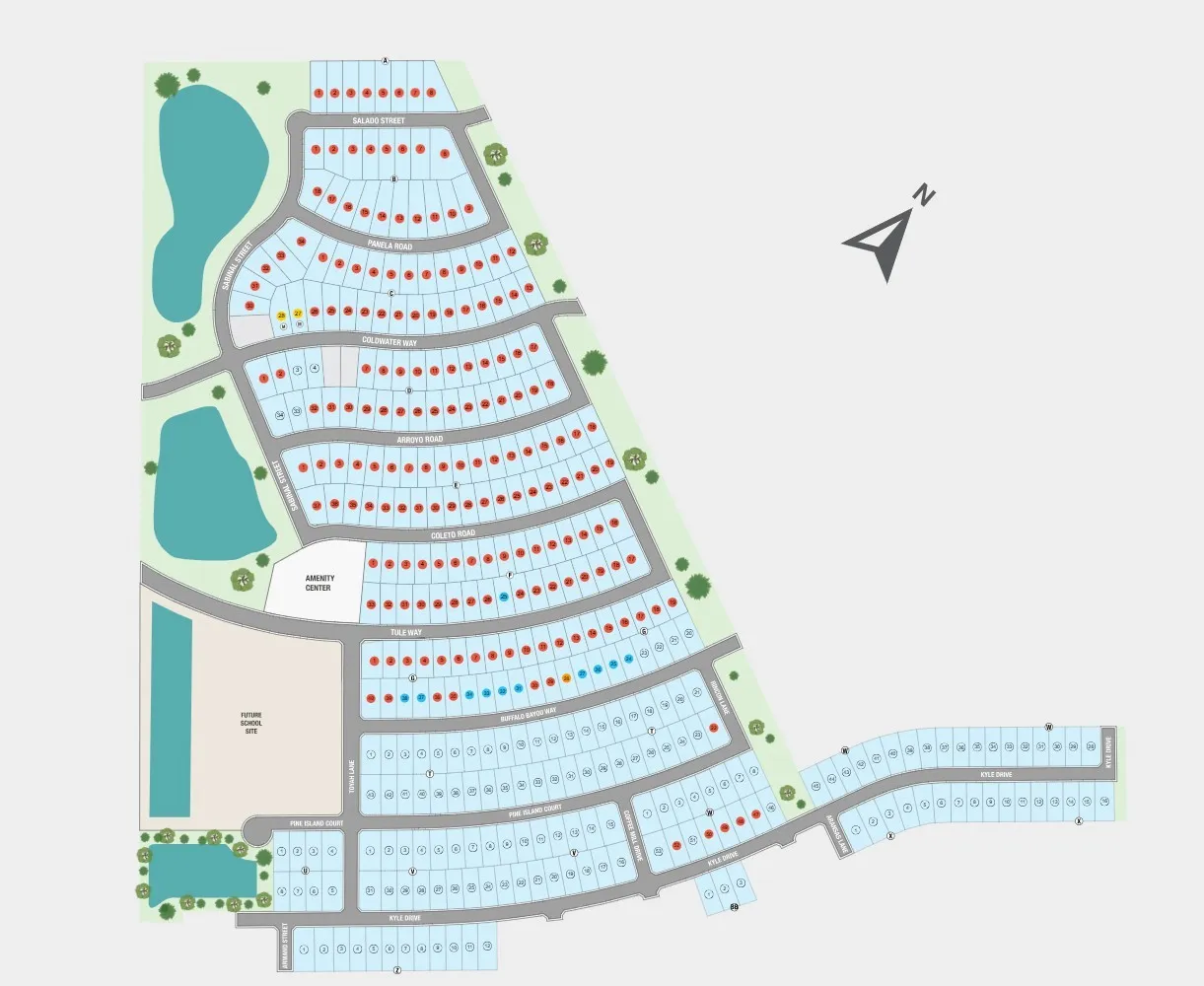 River Ridge Sitemap