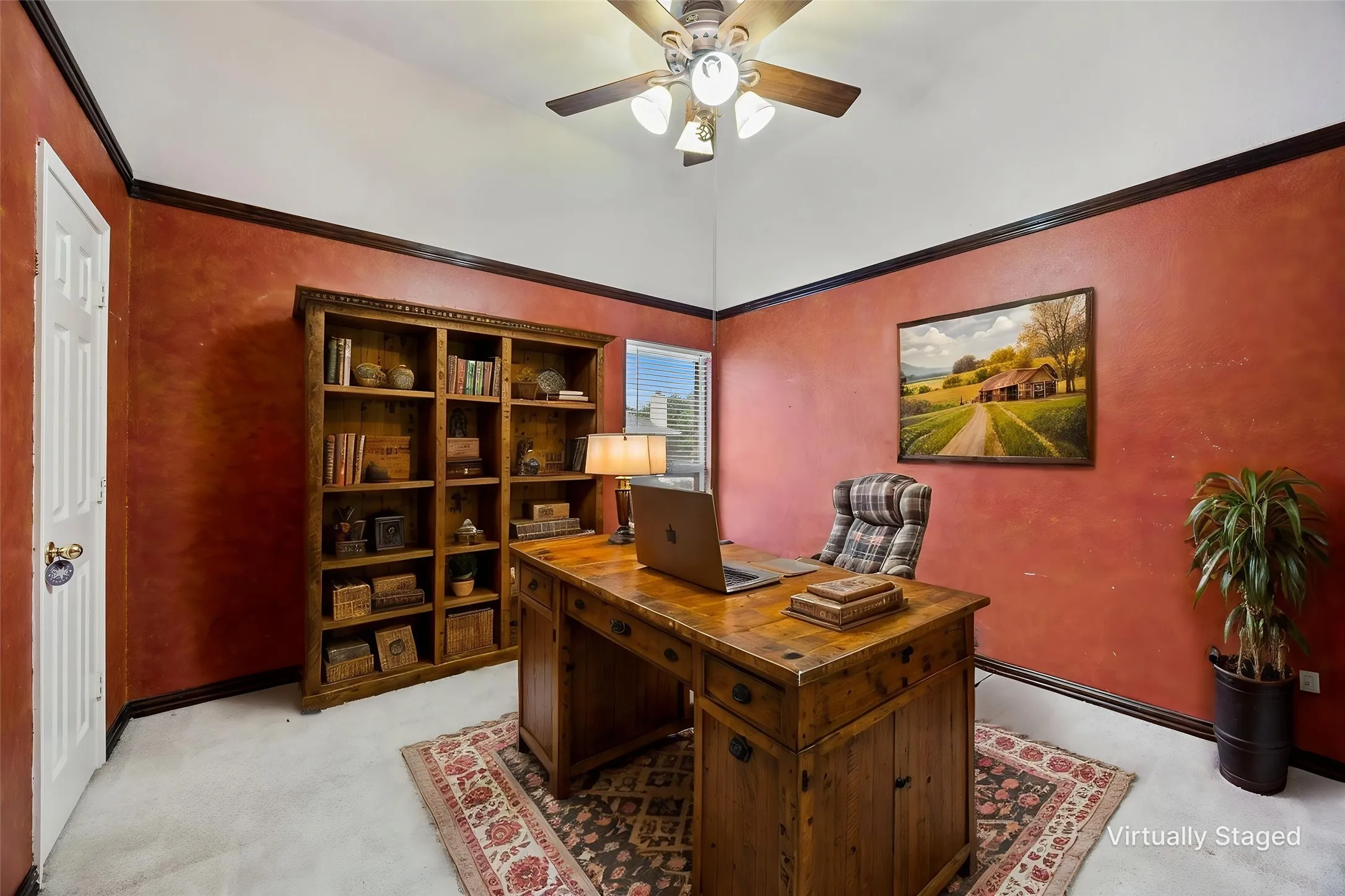Bedroom #3 works great as a home office