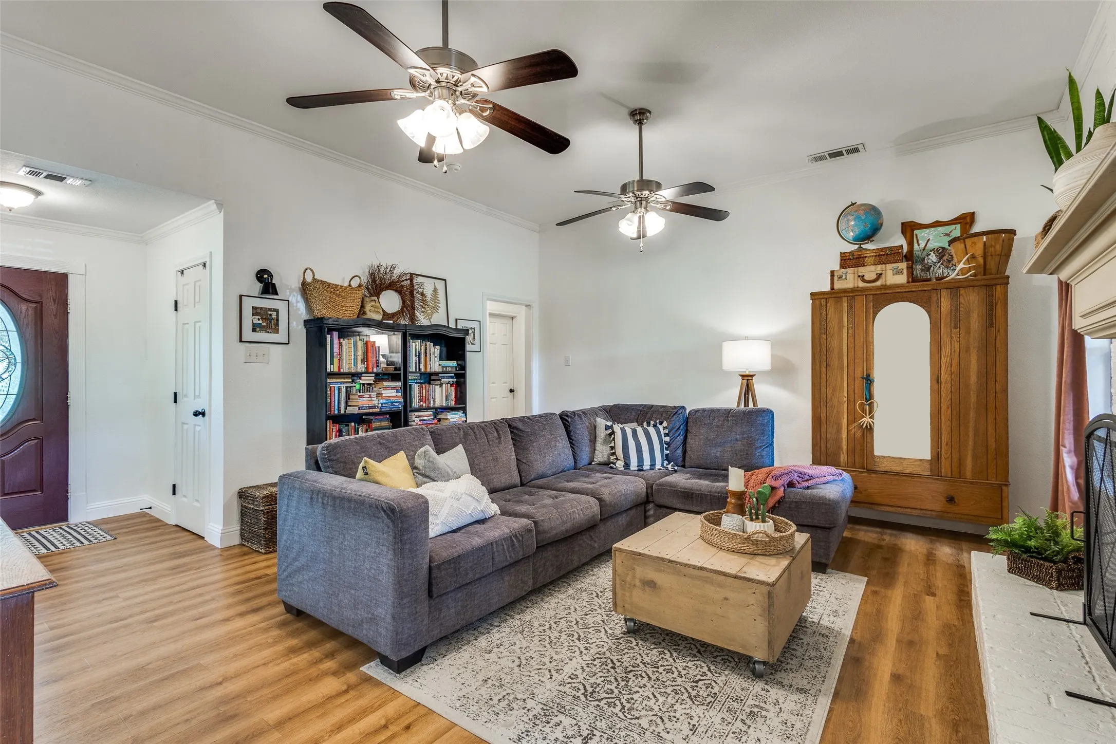 The entire house has been updated with Luxury Vinyl Plank flooring and new baseboards