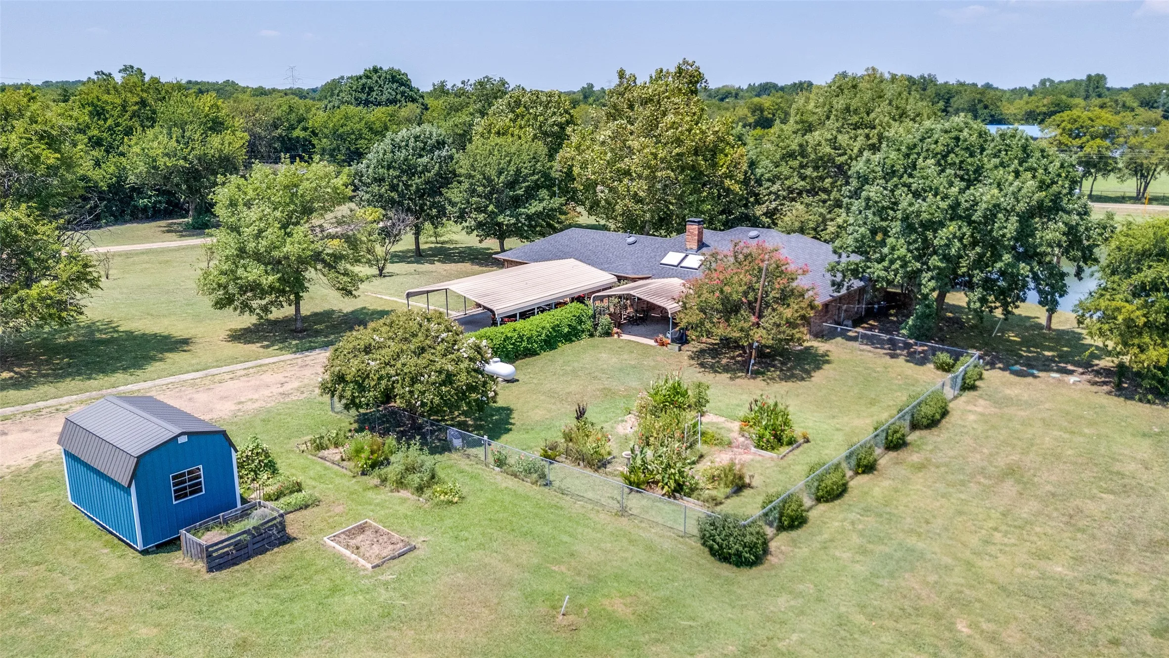 View from back of property