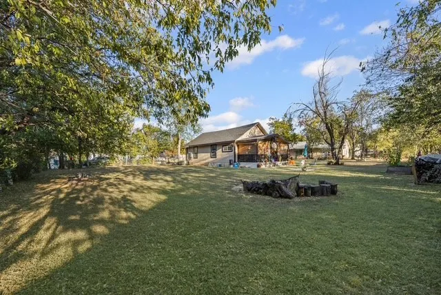large backyard