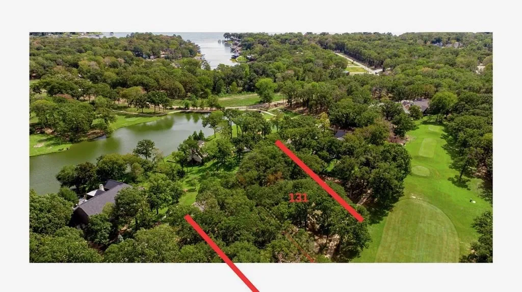 Lake and fairway views. Signage number 131.