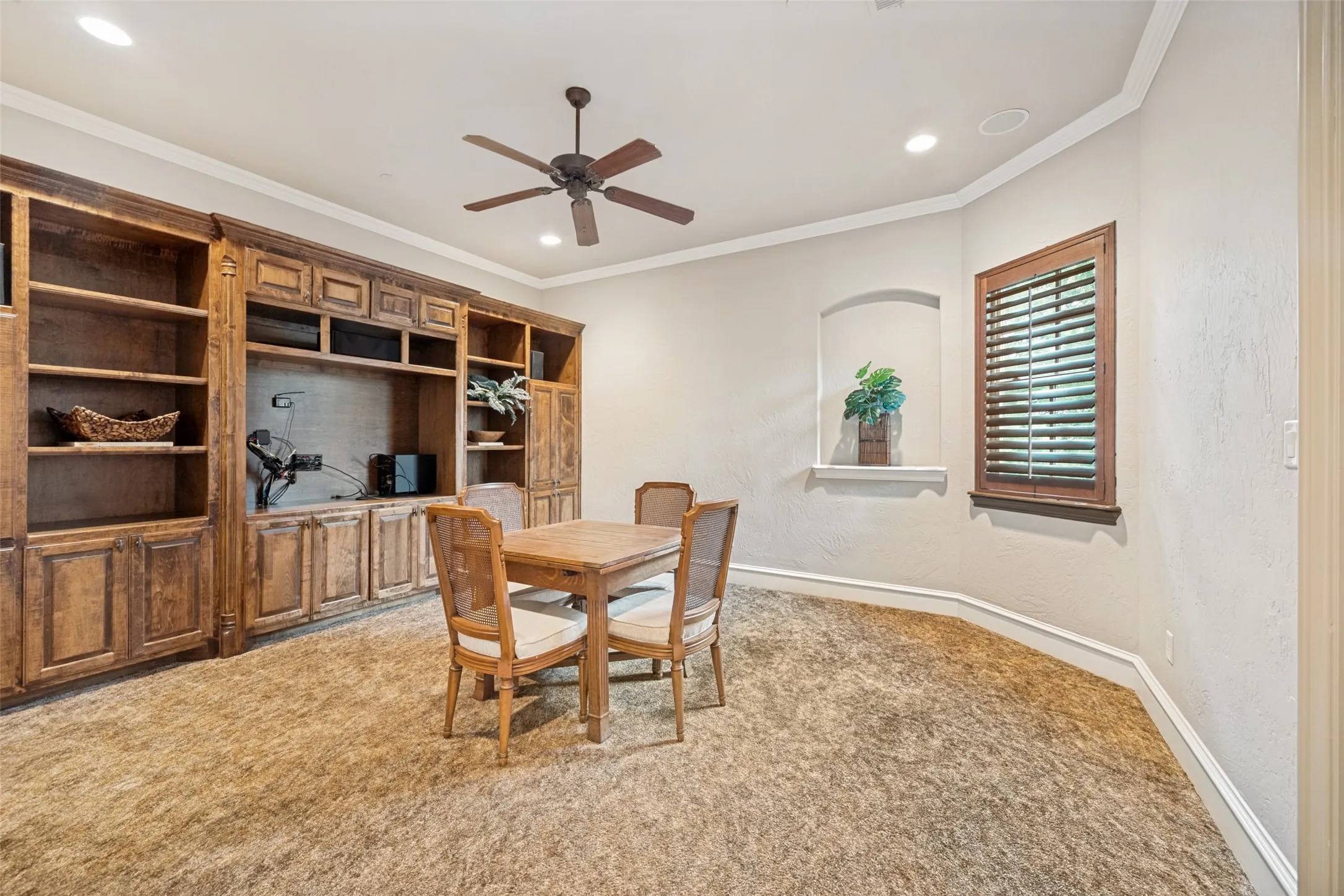 Second Floor Media Room off Living Area