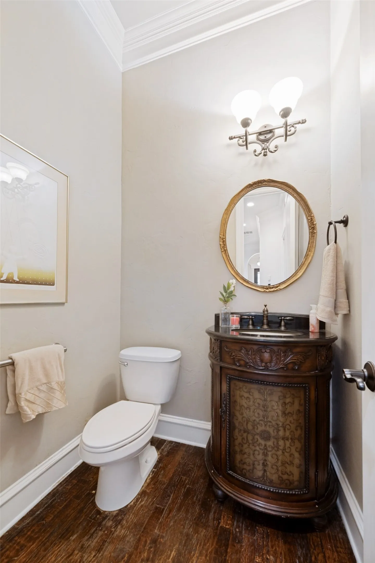 Downstairs Hallway Half Bath