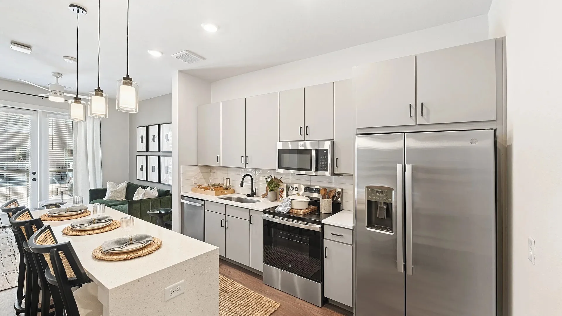 Photo is model unit NOT of actual unit. Actual unit will be similar finishout. No furnishings are included.