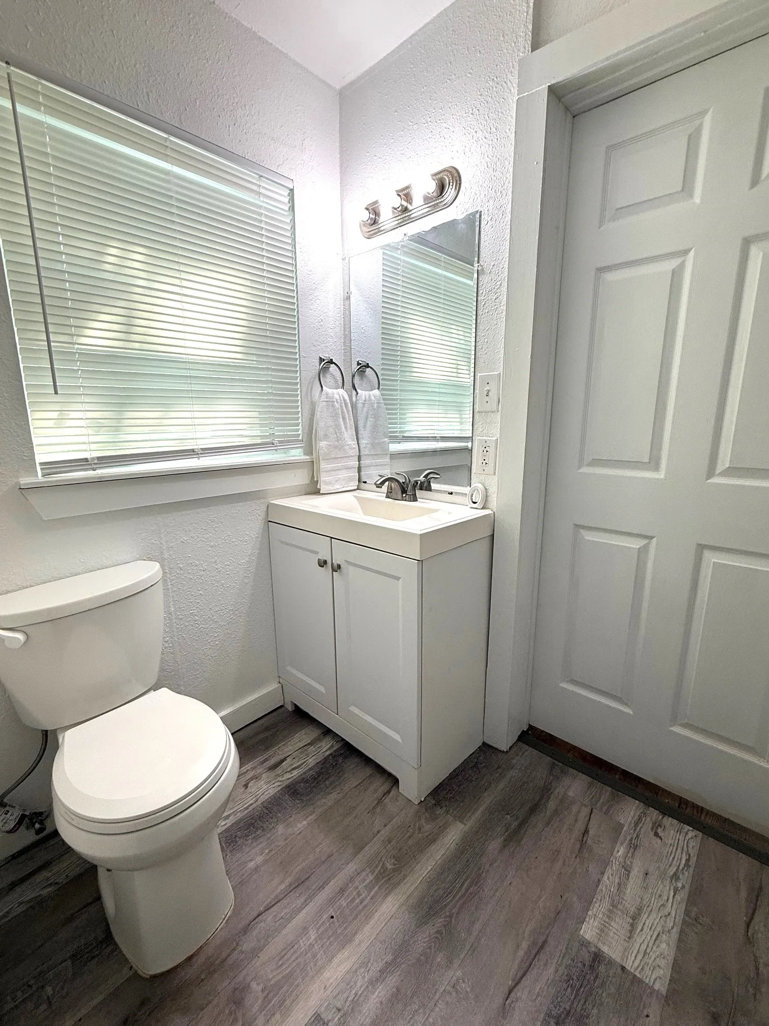 Pecan bathroom