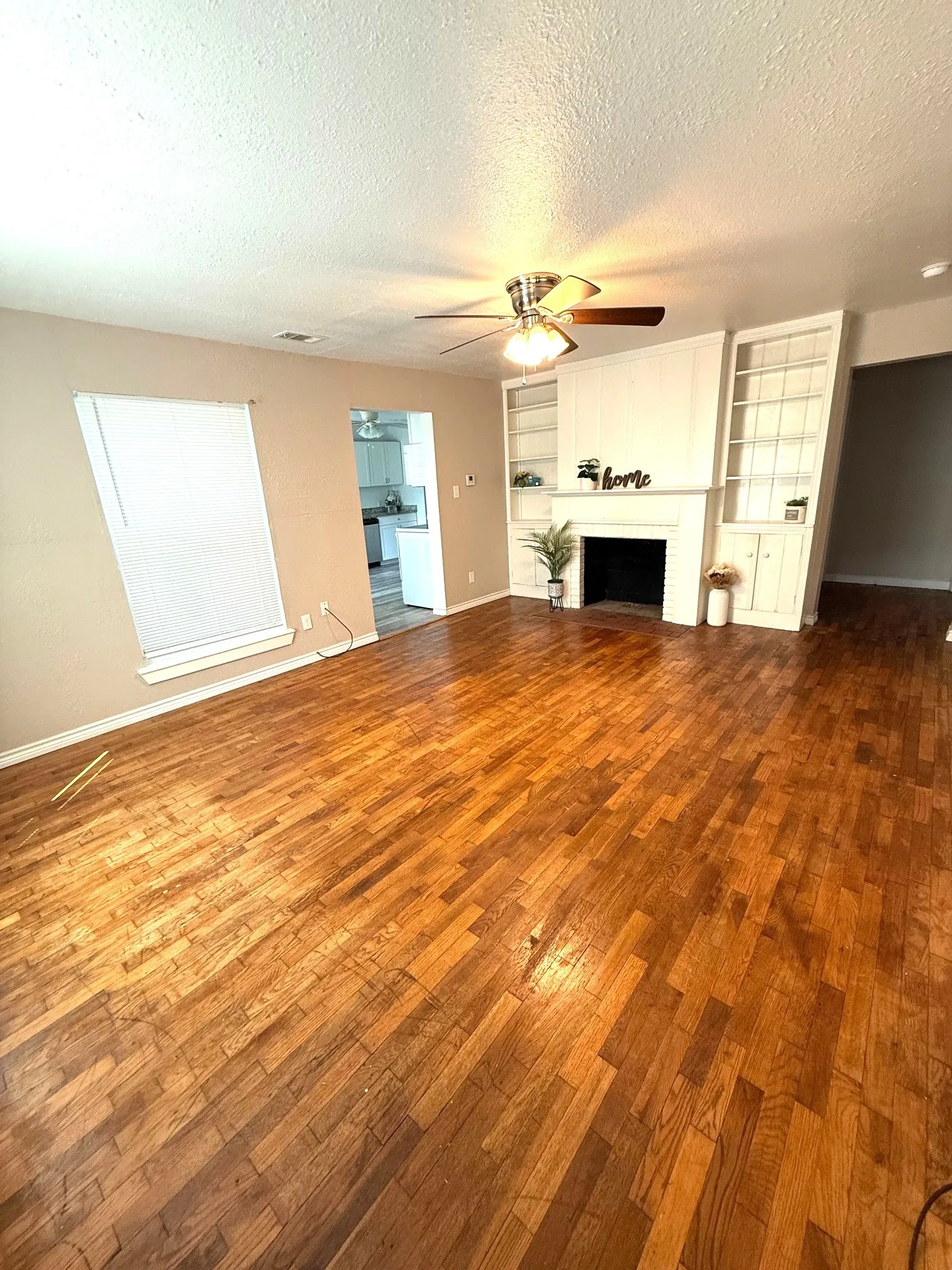 Pecan living room