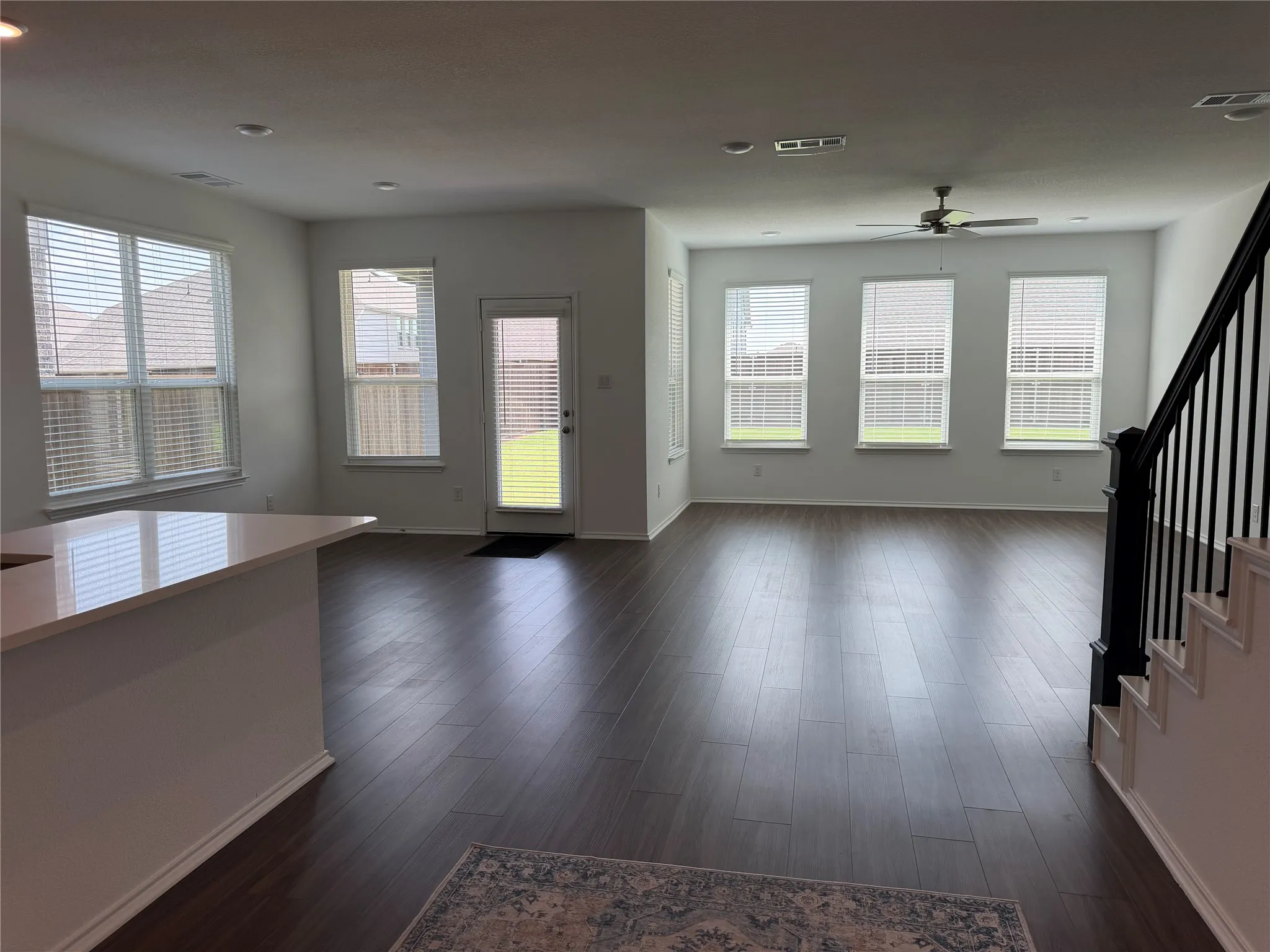 VACANT AND READY FOR IMMEDIATE POSSESSION.