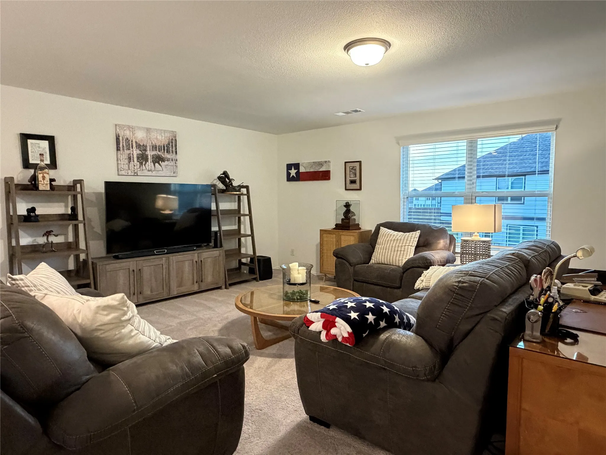 Upstairs, the Home Continues to Impress with a Massive Game Room
