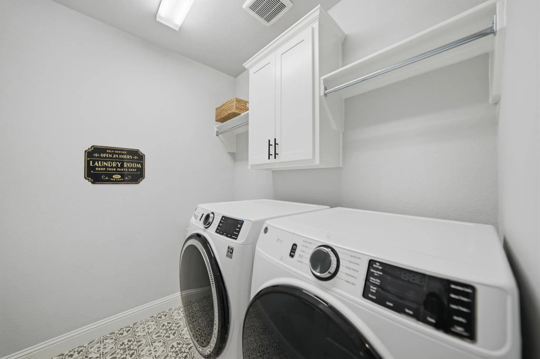 oversized laundry room