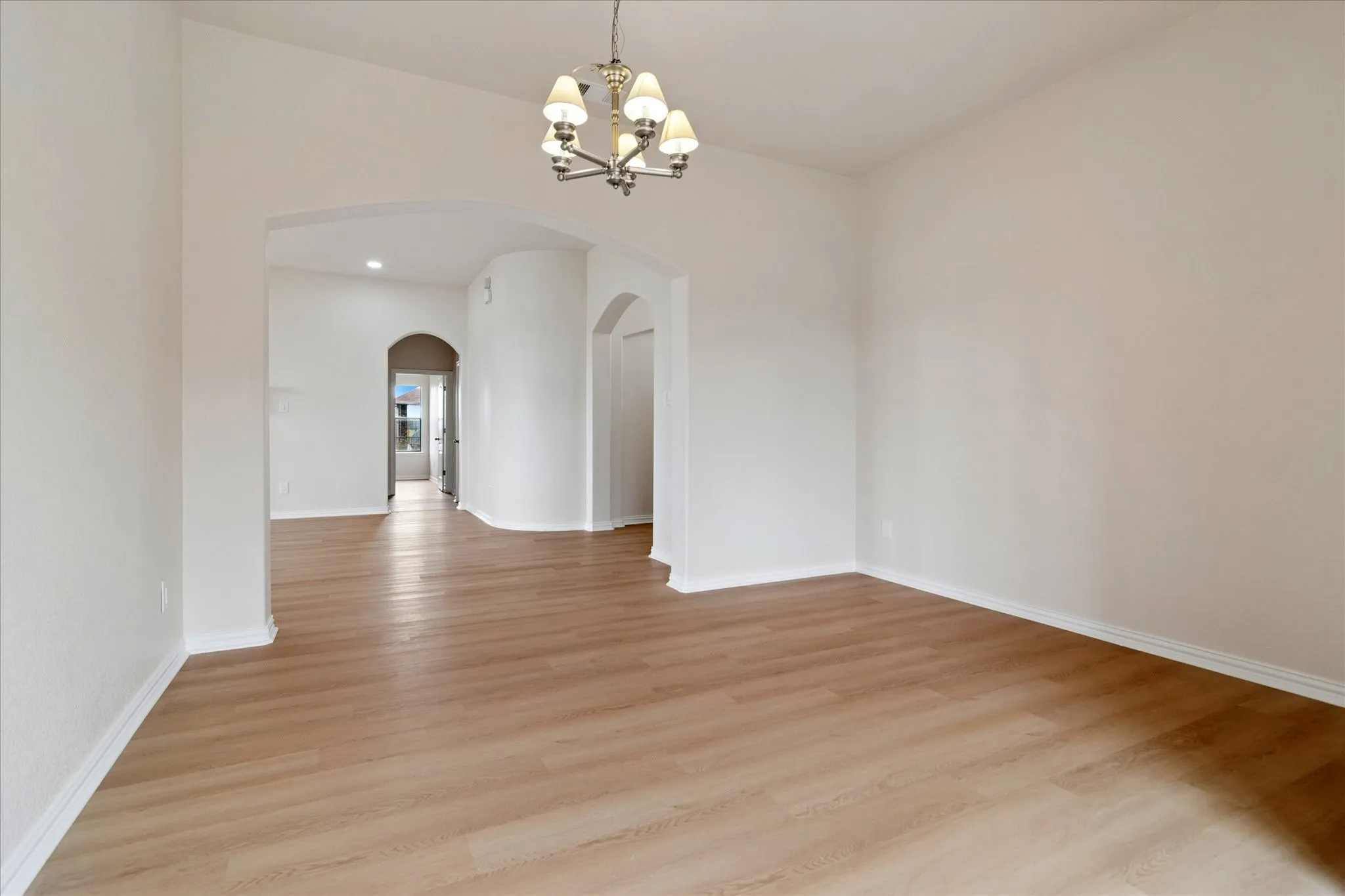 Dining room looking into Living room
