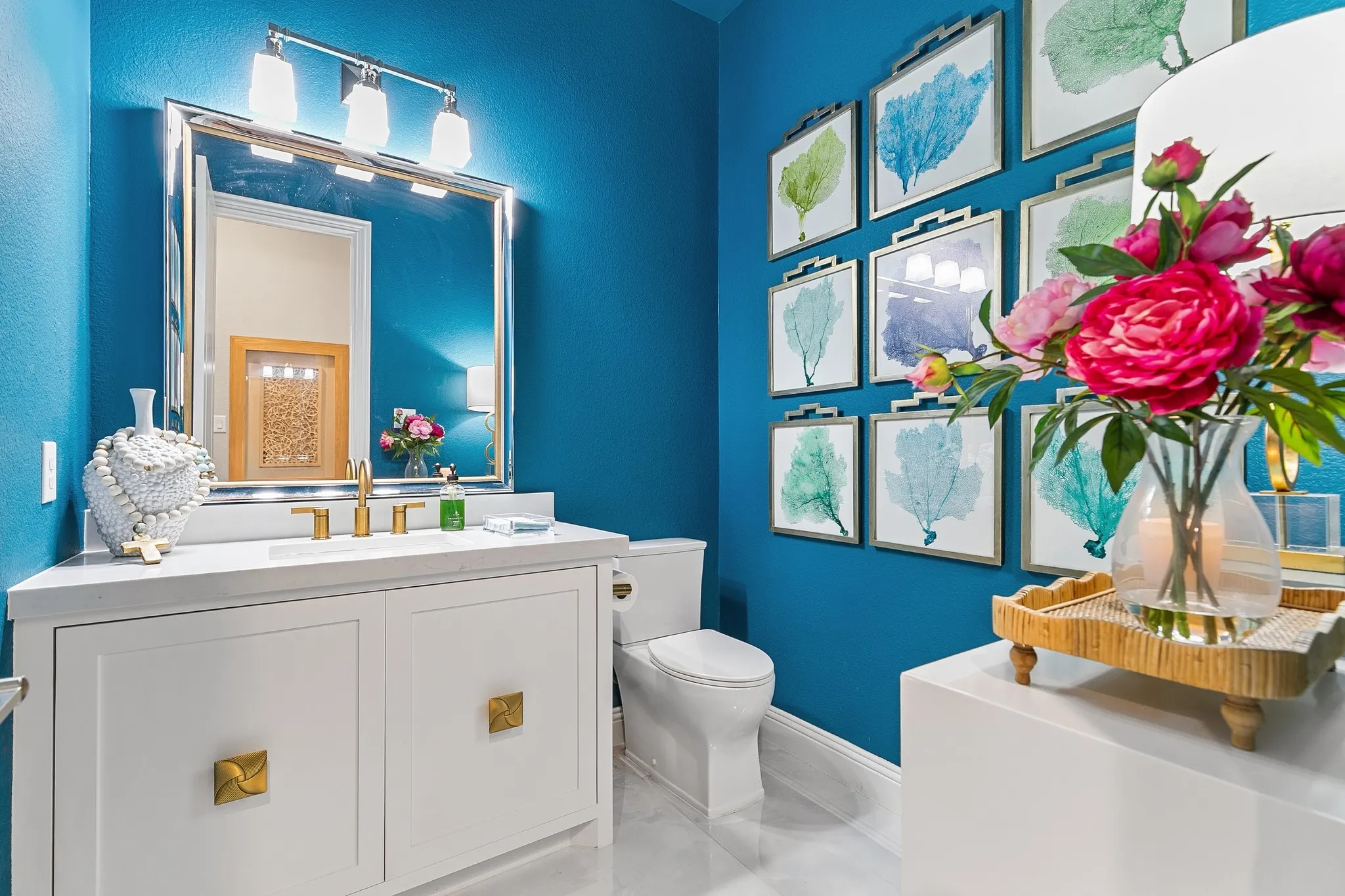 Downstairs half bath