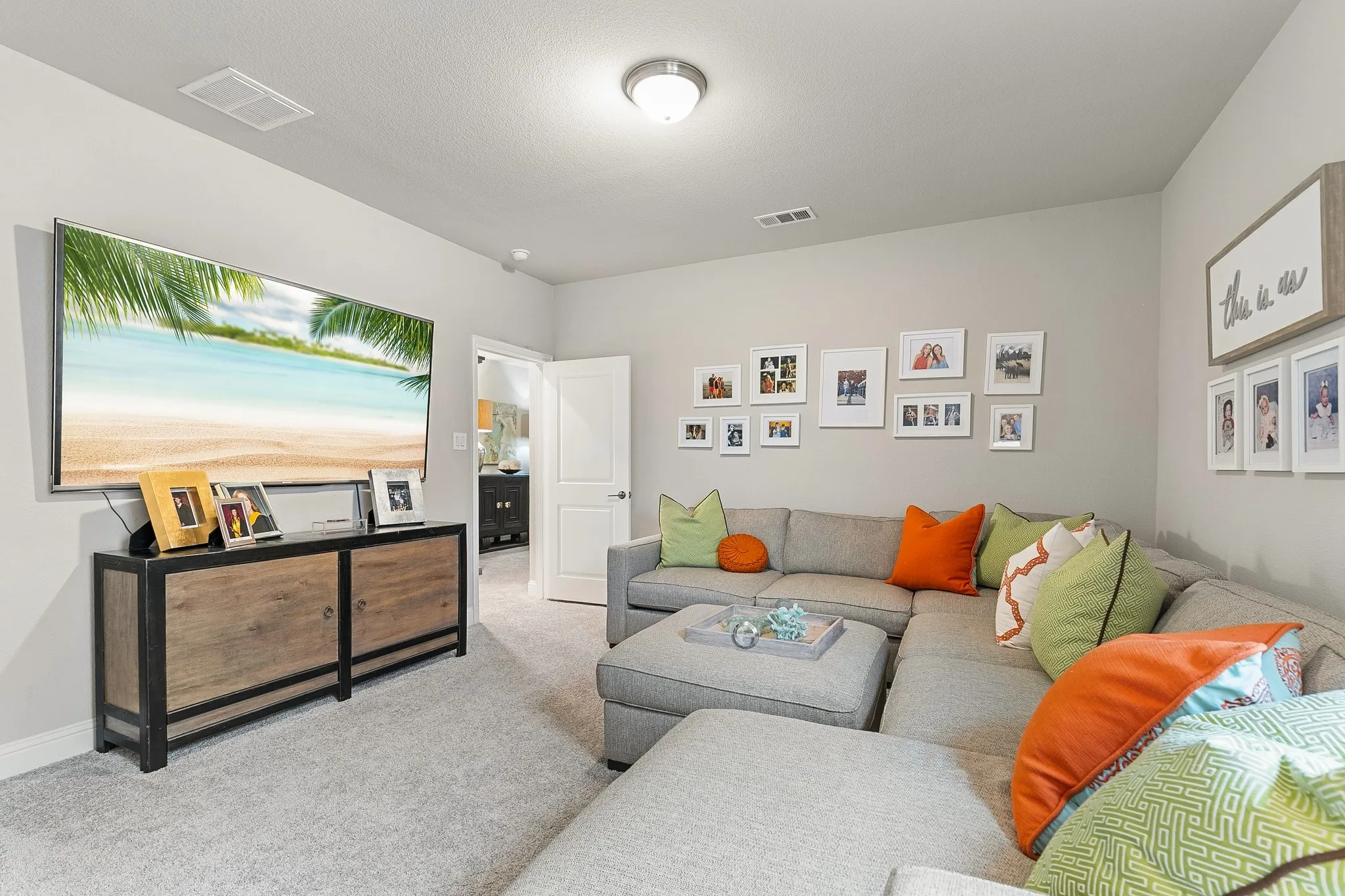 4th bedroom or family room