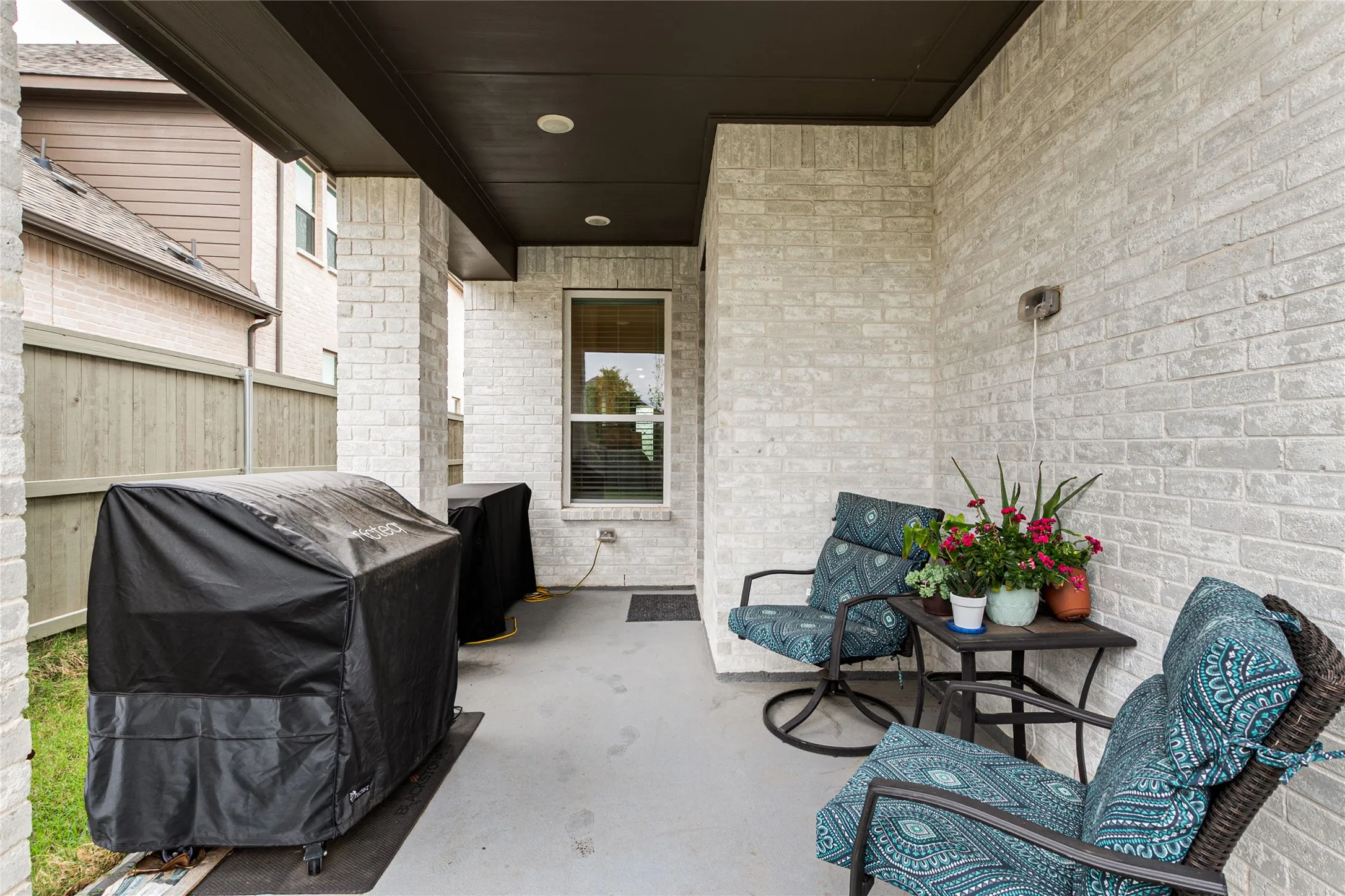 Covered Rear Porch