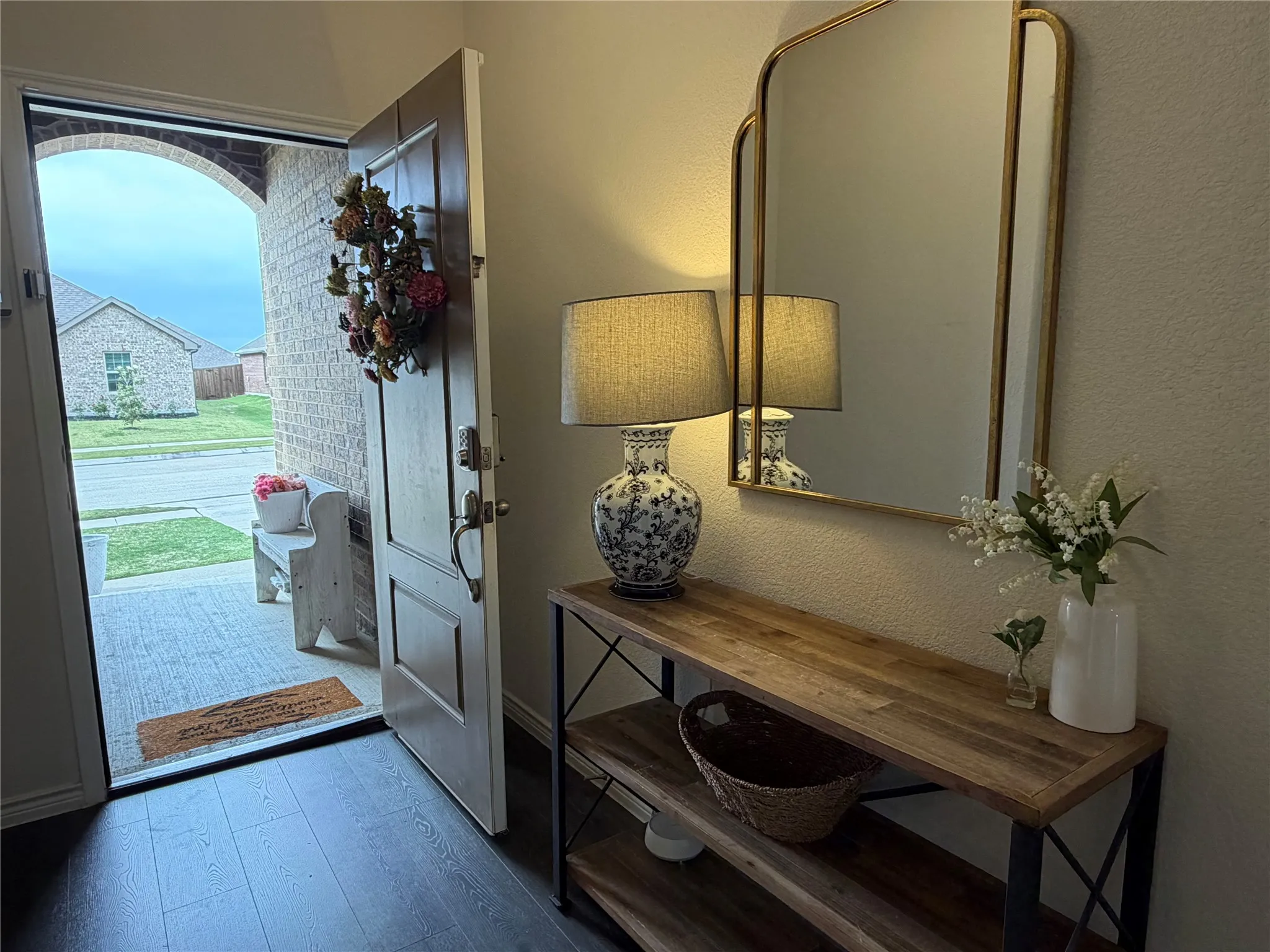 Spacious Front Porch with Room for Your Welcoming Decor