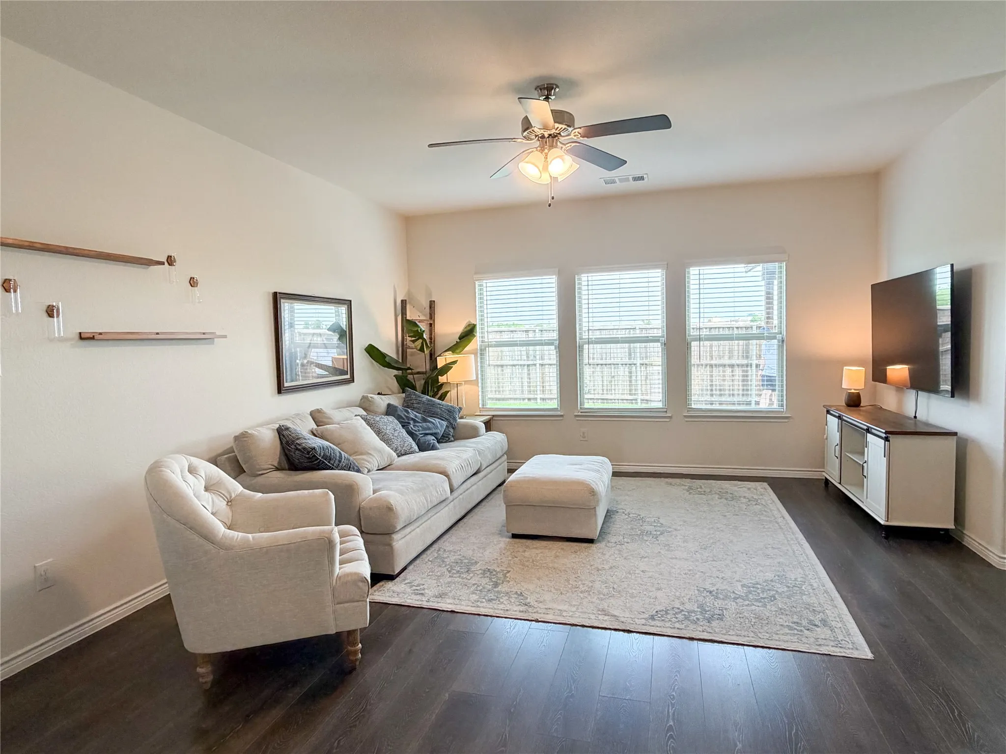 Wonderful Windows Brighten This Living Space