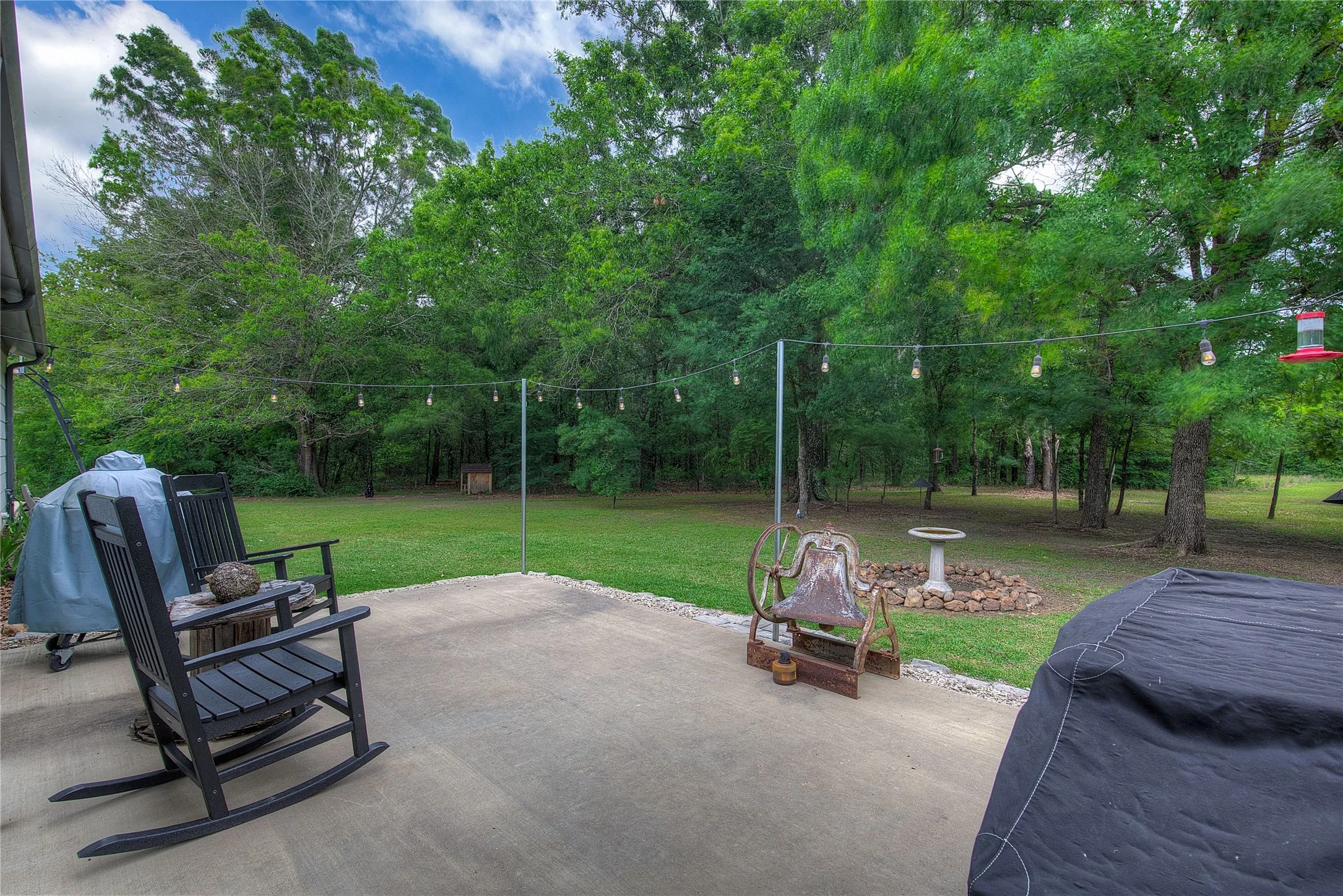 Back patio