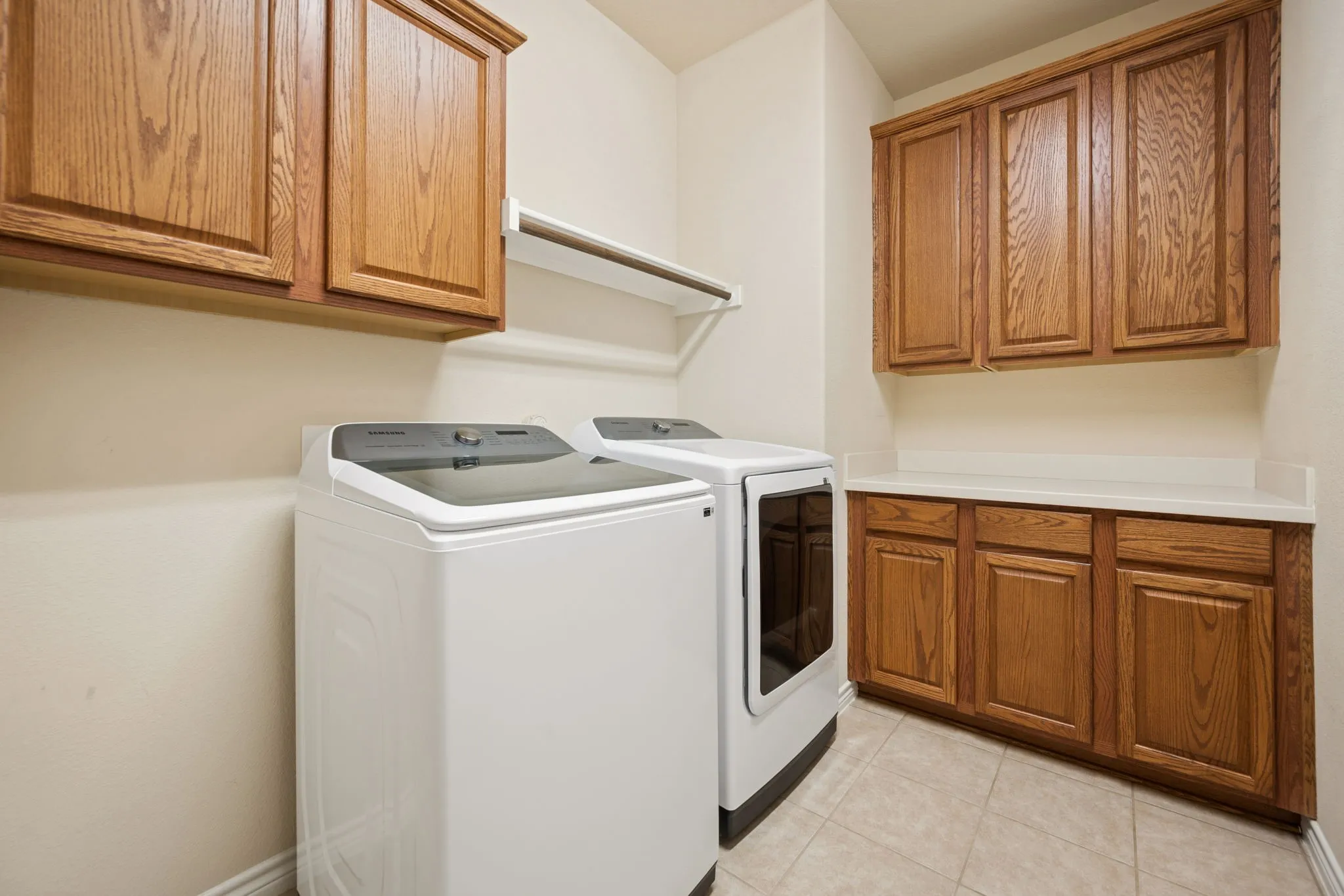 Laundry Room with Storage to Spare