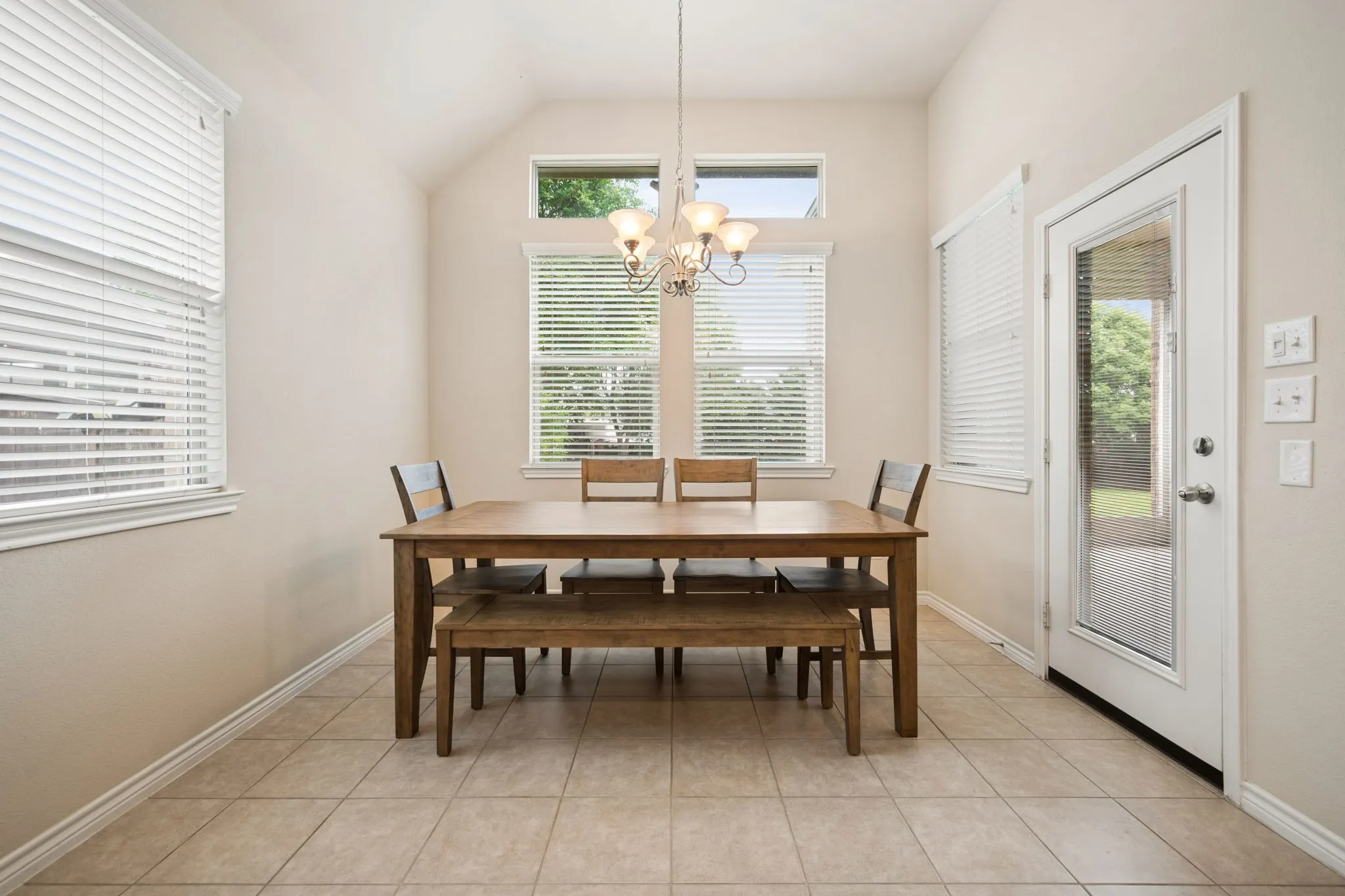 Breakfast Room Access to Covered Screened Patio