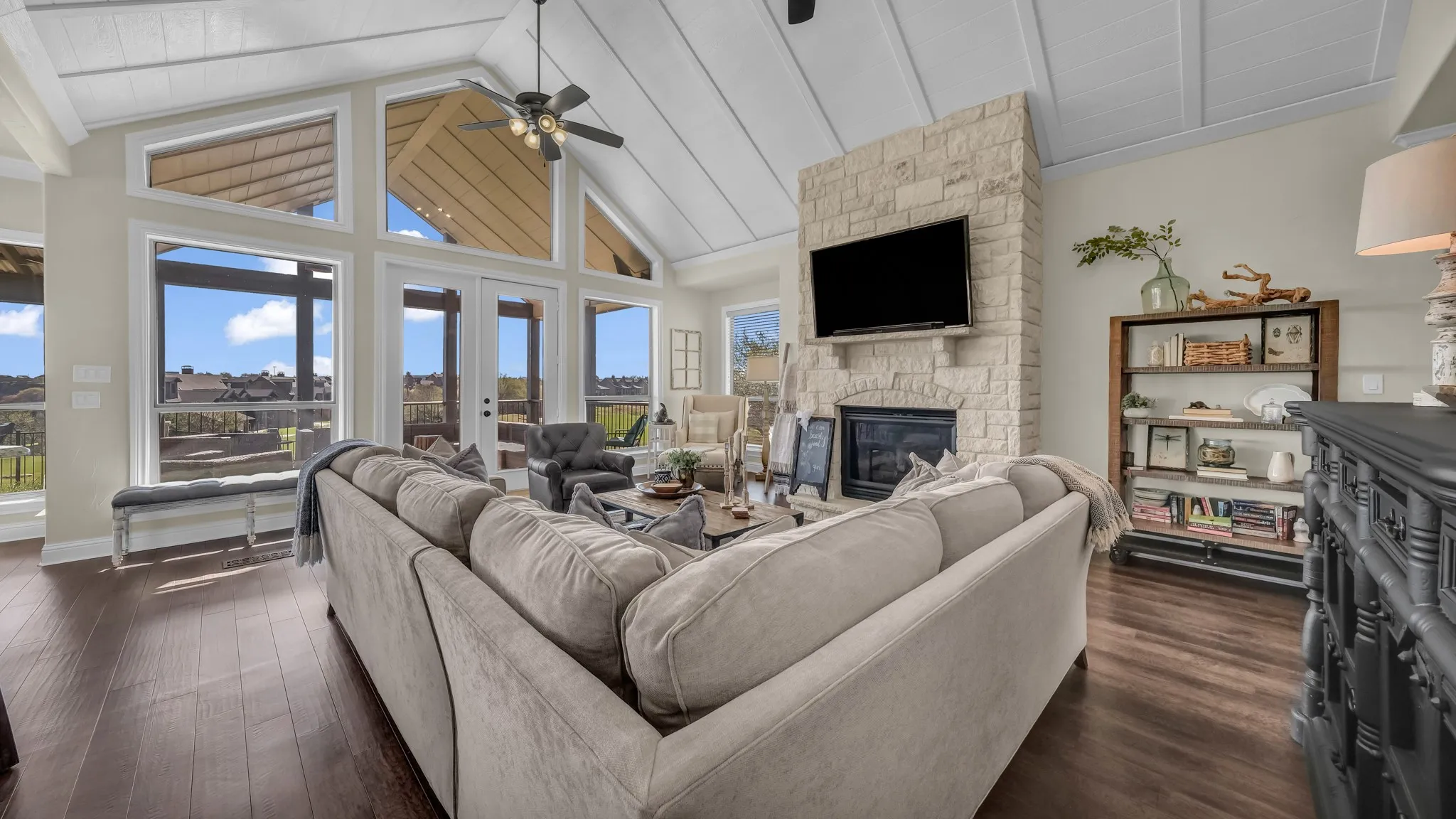 Turn Key Home  comes full furnished with upscale and new decor with agreed upon selling price.