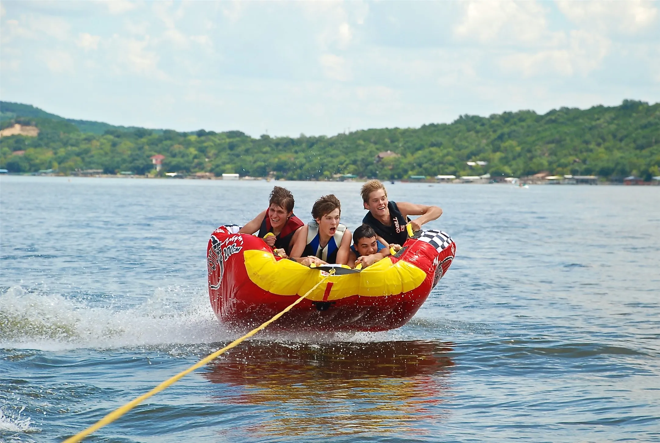 Non stop fun on the beautiful waters of PK Lake!