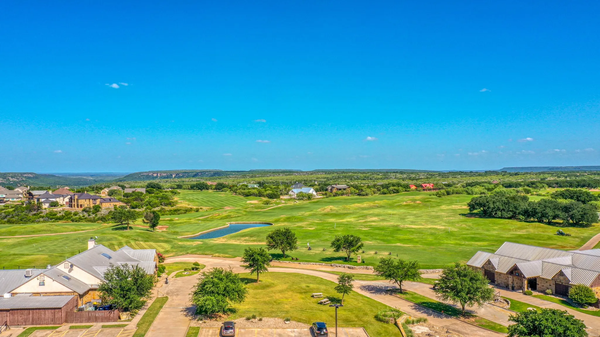 Chaparral Grille on the left.  Golf House on the Right.  Renowned Golf Course in the Middle.  The Cliffs amenities are a huge part of why many people choose to live and vacation here.