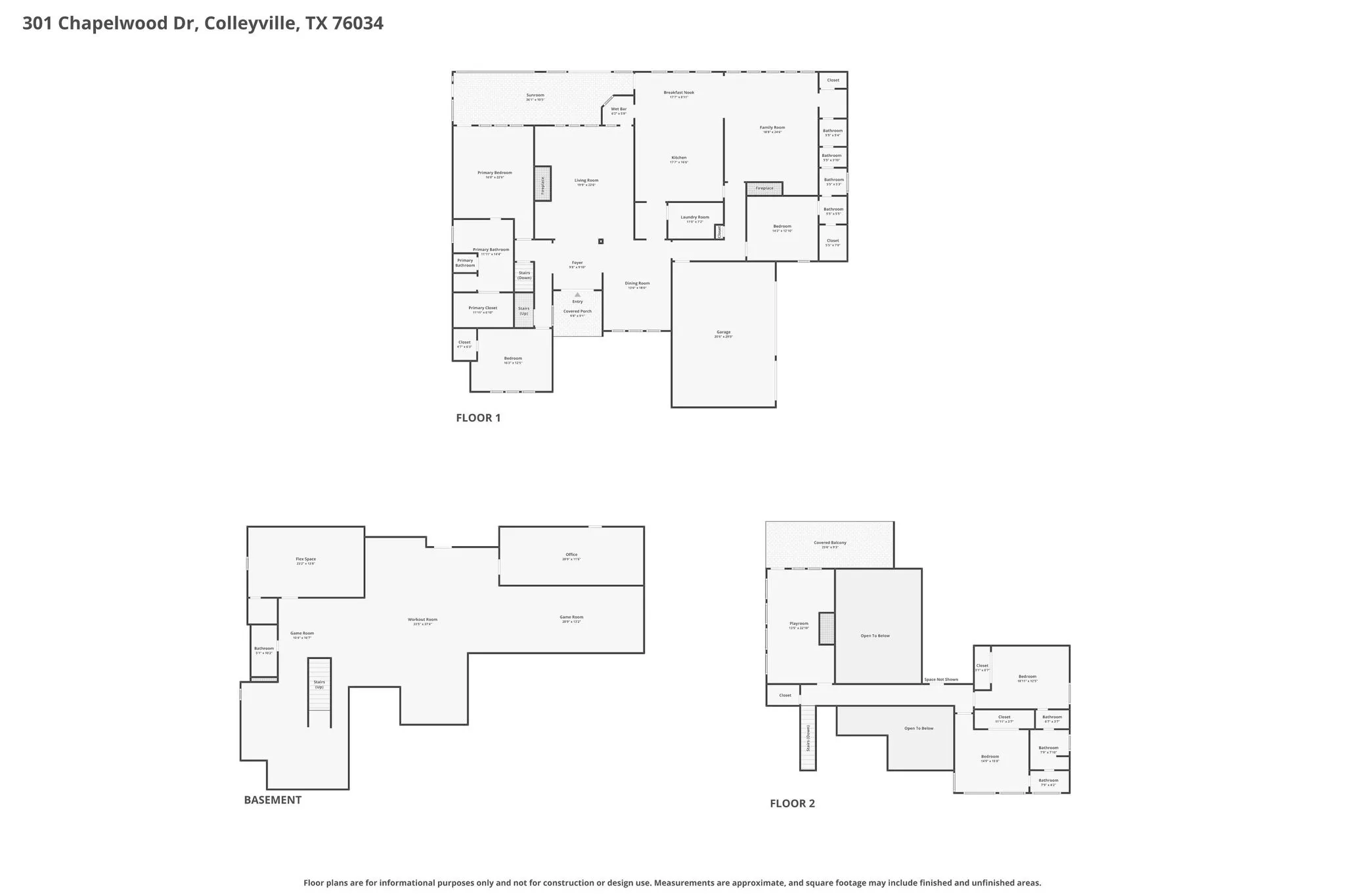 Combined Floorplan