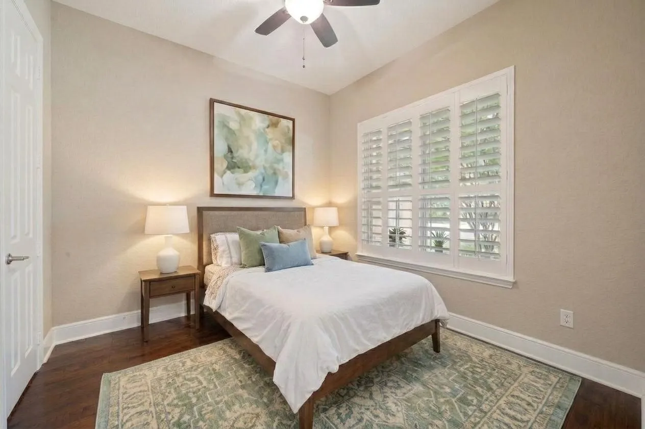 Downstairs guest suite or office.
