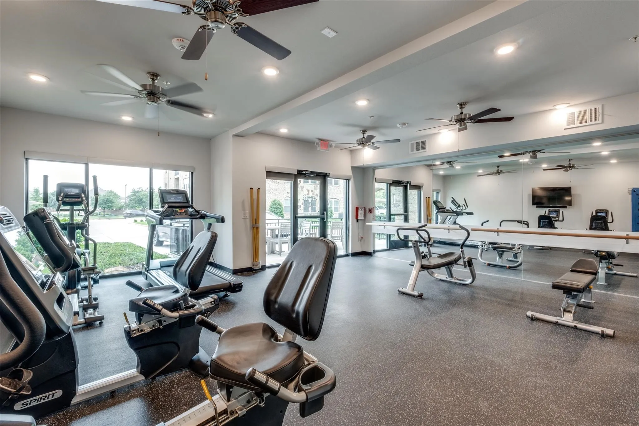 Gym located in Building Three