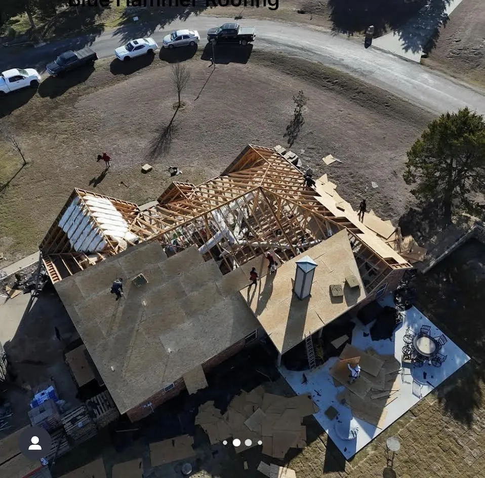 New roof going on