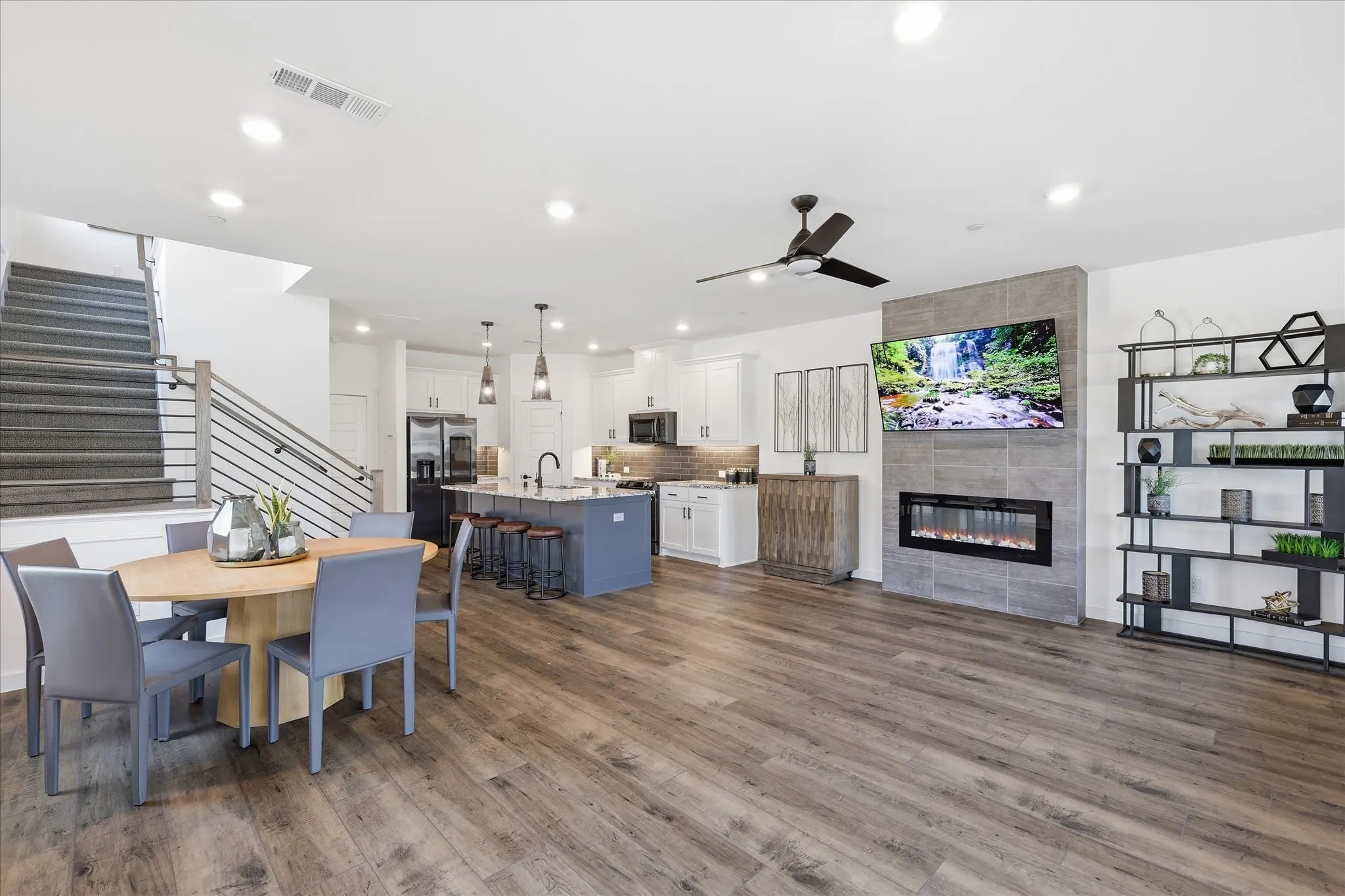 Grand Entrance to the Open Floor Plan
