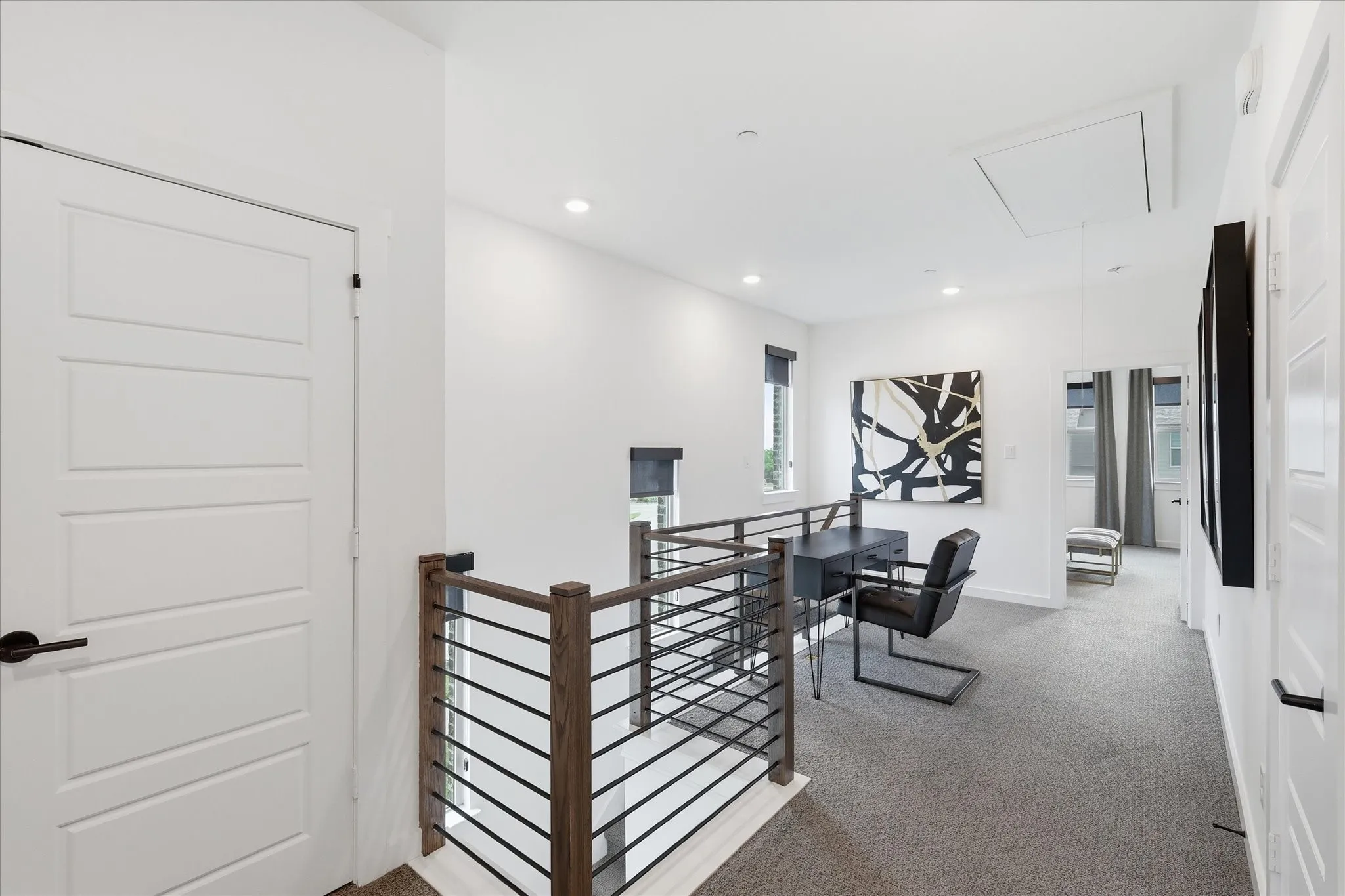 Open loft for bonus living space