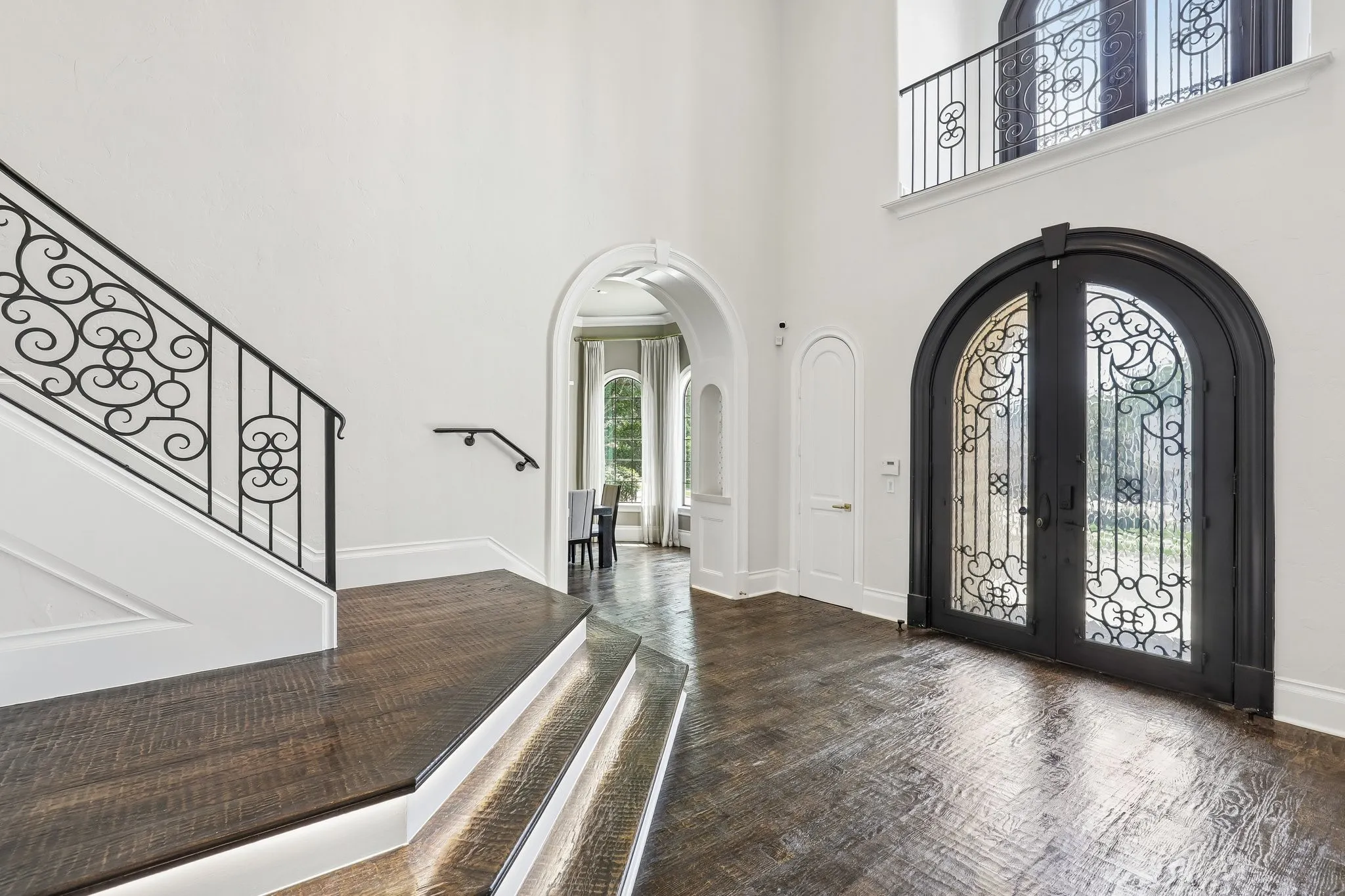 Beautiful Double Doors in the Foyer