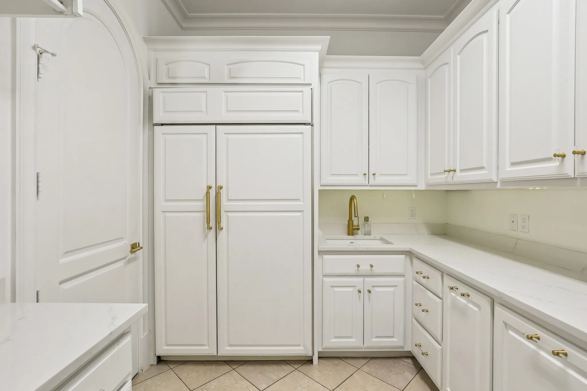 Laundry Room with Sink and Folding Space
