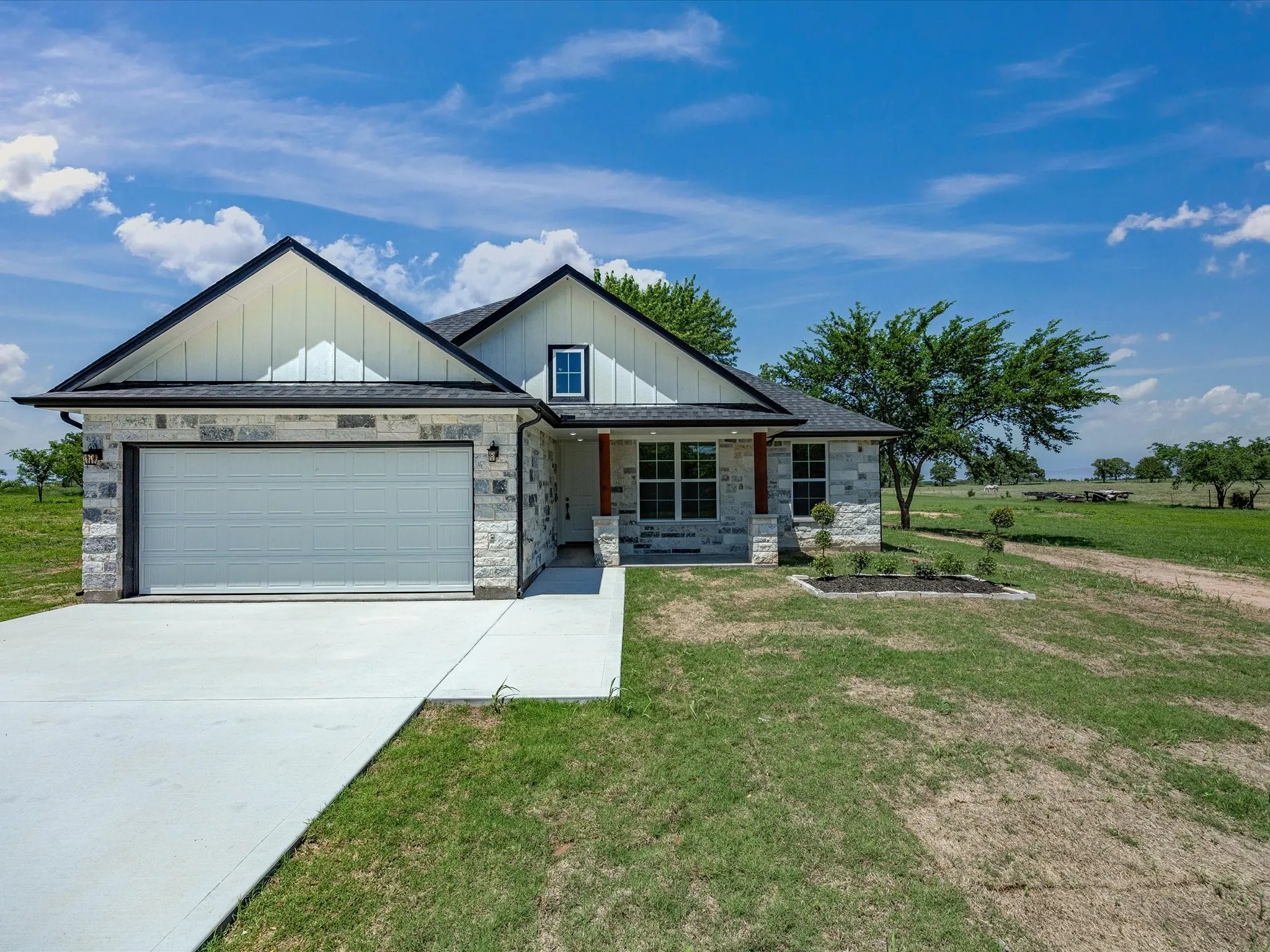 Single Family Residence For Sale in Montague County , 1569 Well Service Road, Bowie, Texas 76230, 3 Bedrooms, 2 Bathrooms, 2 Garage spaces, 1,533 Sqft, built in 2026, New Construction - Complete, Price $545,000, mls#21217722, Real Estate Agent in Bowie, Homes For Sale in Montague county, Homes For Sale in Bowie, Realtor in Bowie Texas, Real Estate Brokerage Independent Realty Texas, Luminita Cordes Realtor