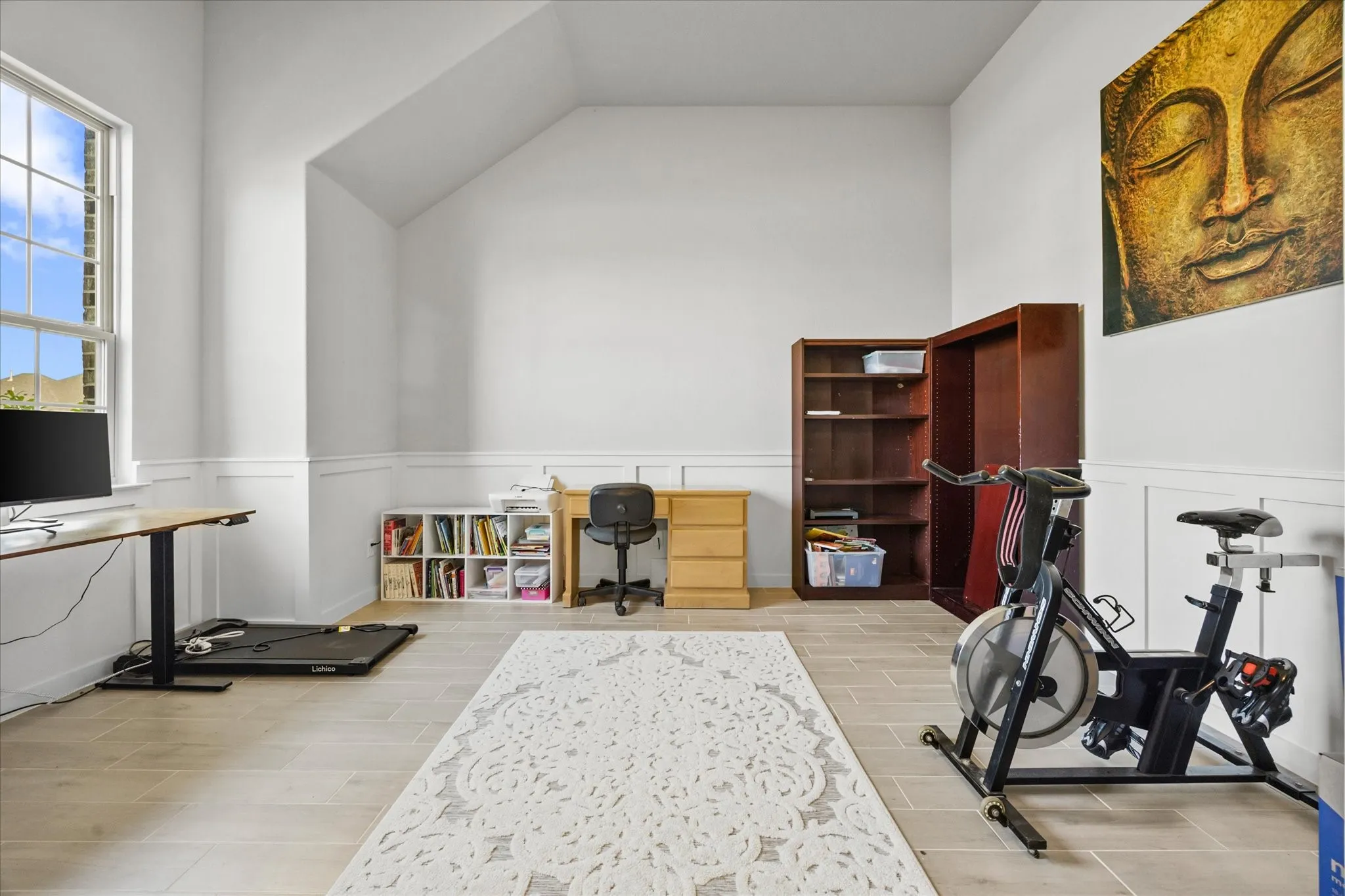 OFFICE COULD BE USED FOR FORMAL LIVING OR PLAY AREA WITH FRENCH DOORS