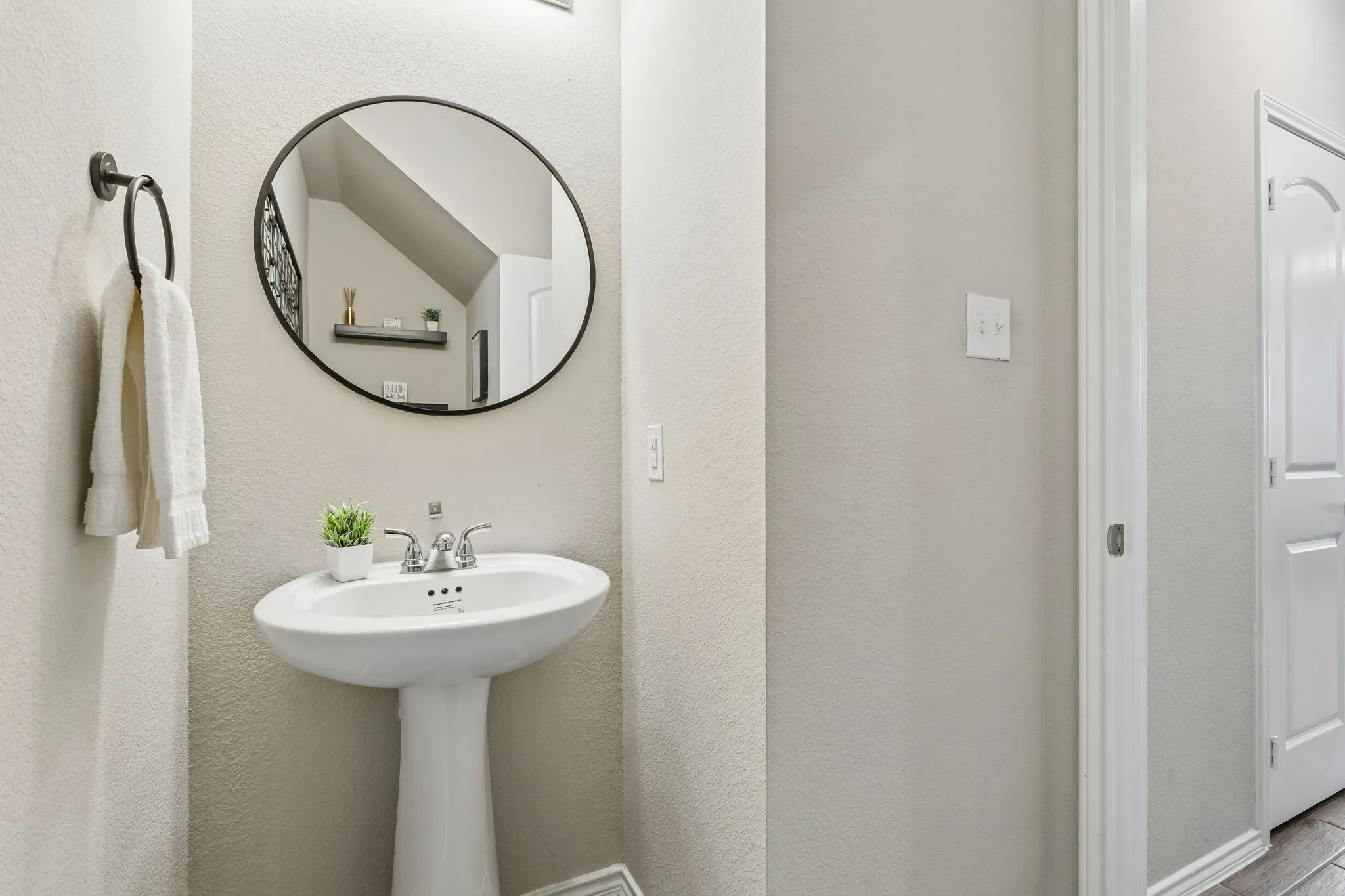 Half bath downstairs