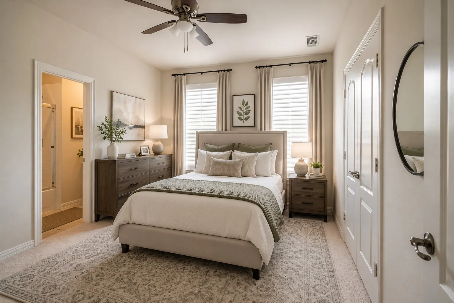 [Virtually Staged] Sample Bedroom #2