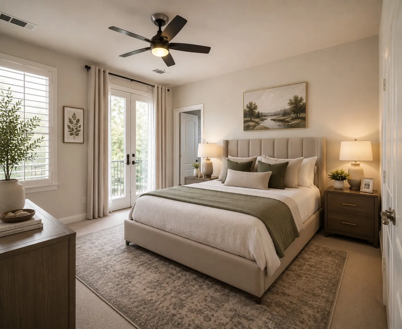[Virtually Staged] Sample Bedroom #3