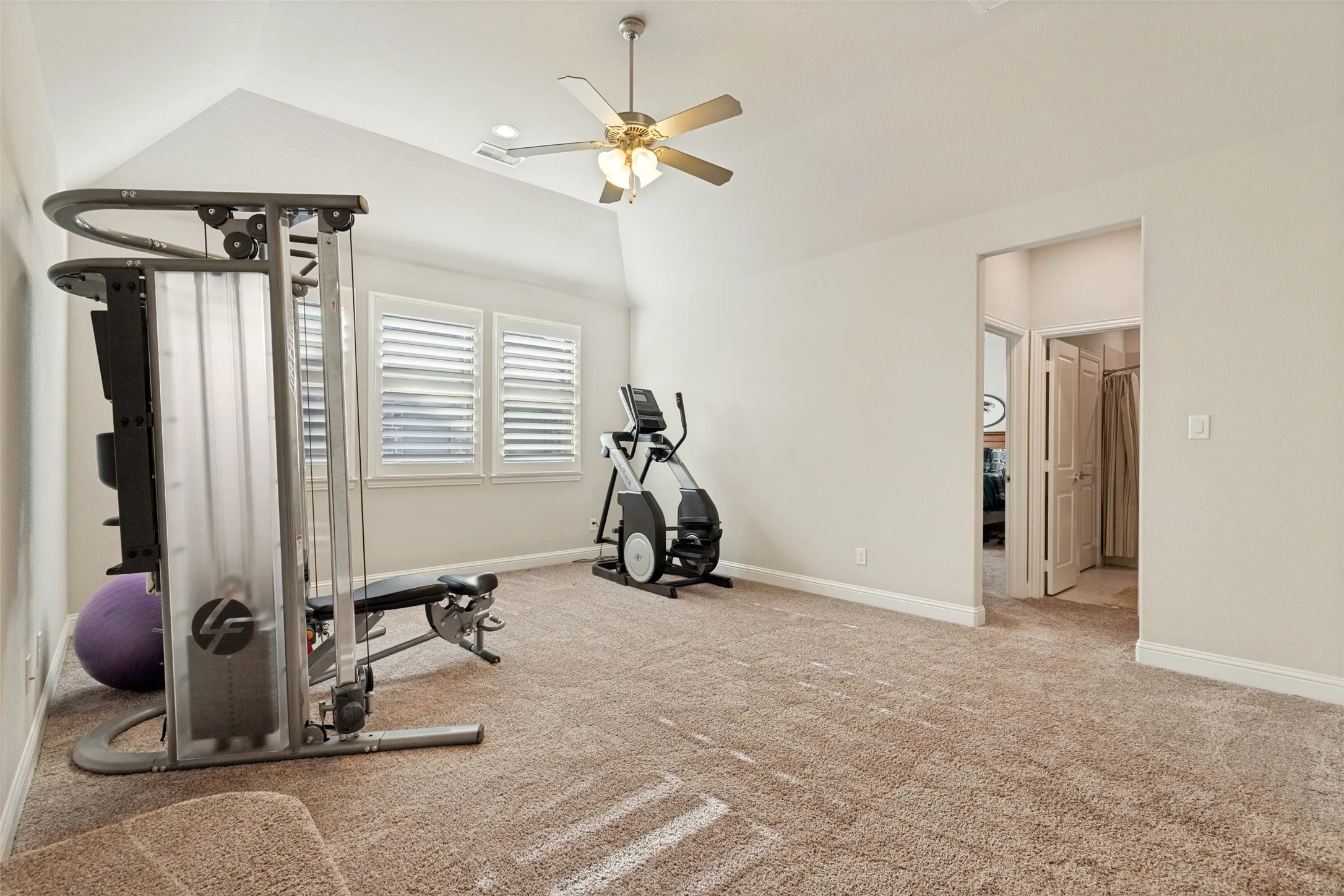 Seller uses this space a their Exercise Room
