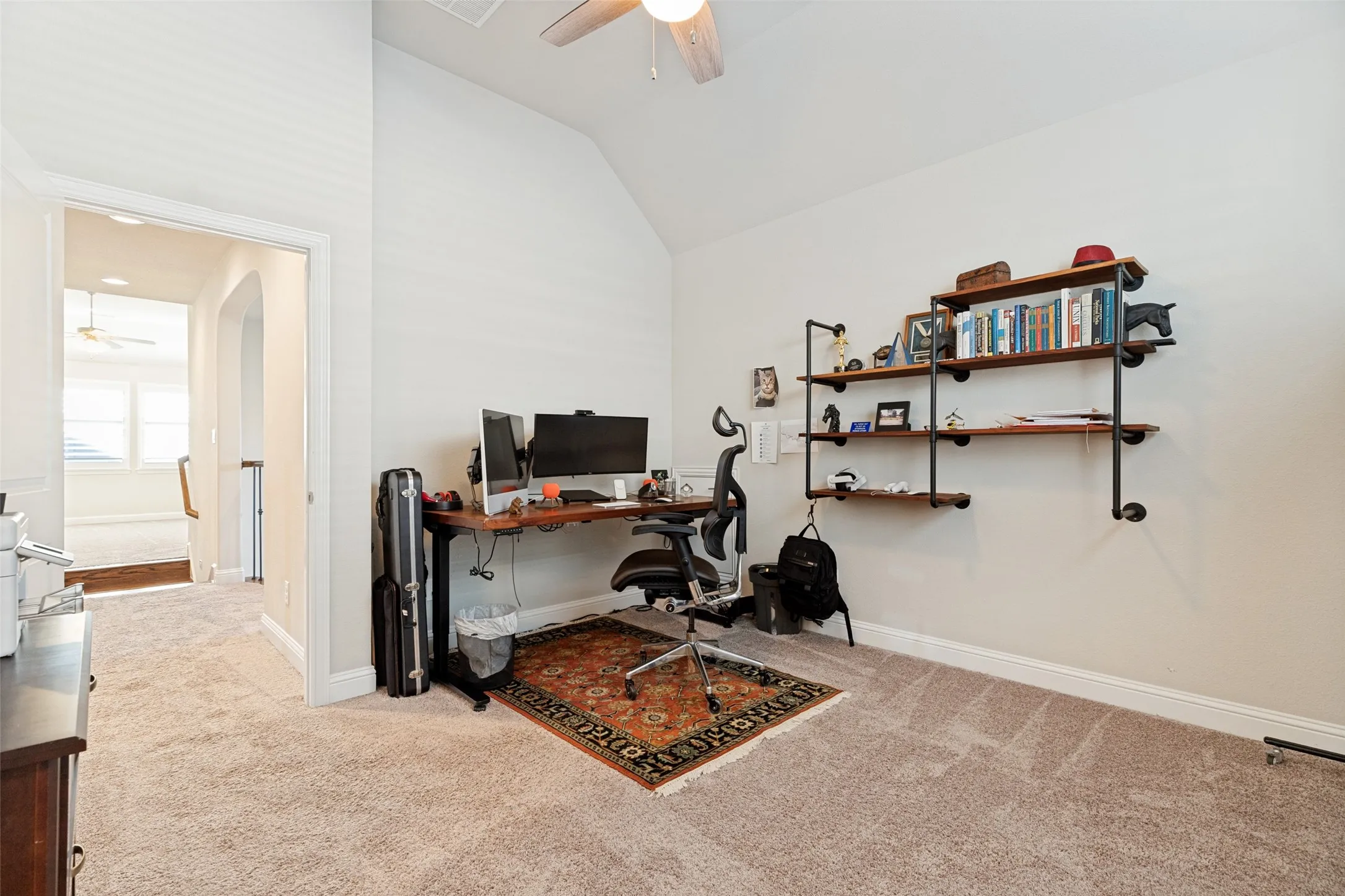 2nd Bedroom connecting to Jack & Jill Bathroom (Seller currently uses as office)